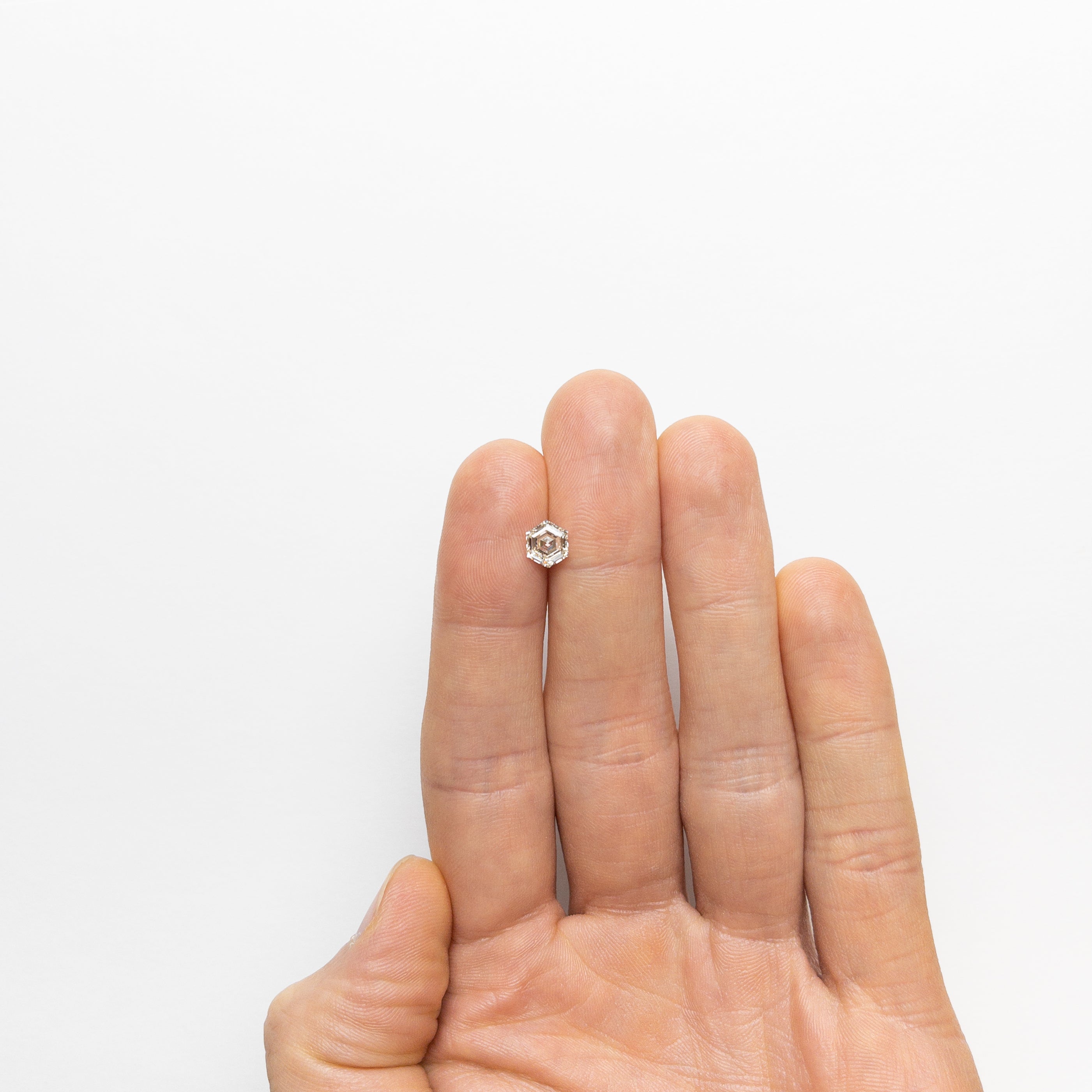 1.01ct 6.97x6.07x3.20mm GIA VS1 I Hexagon Step Cut 20714-01
