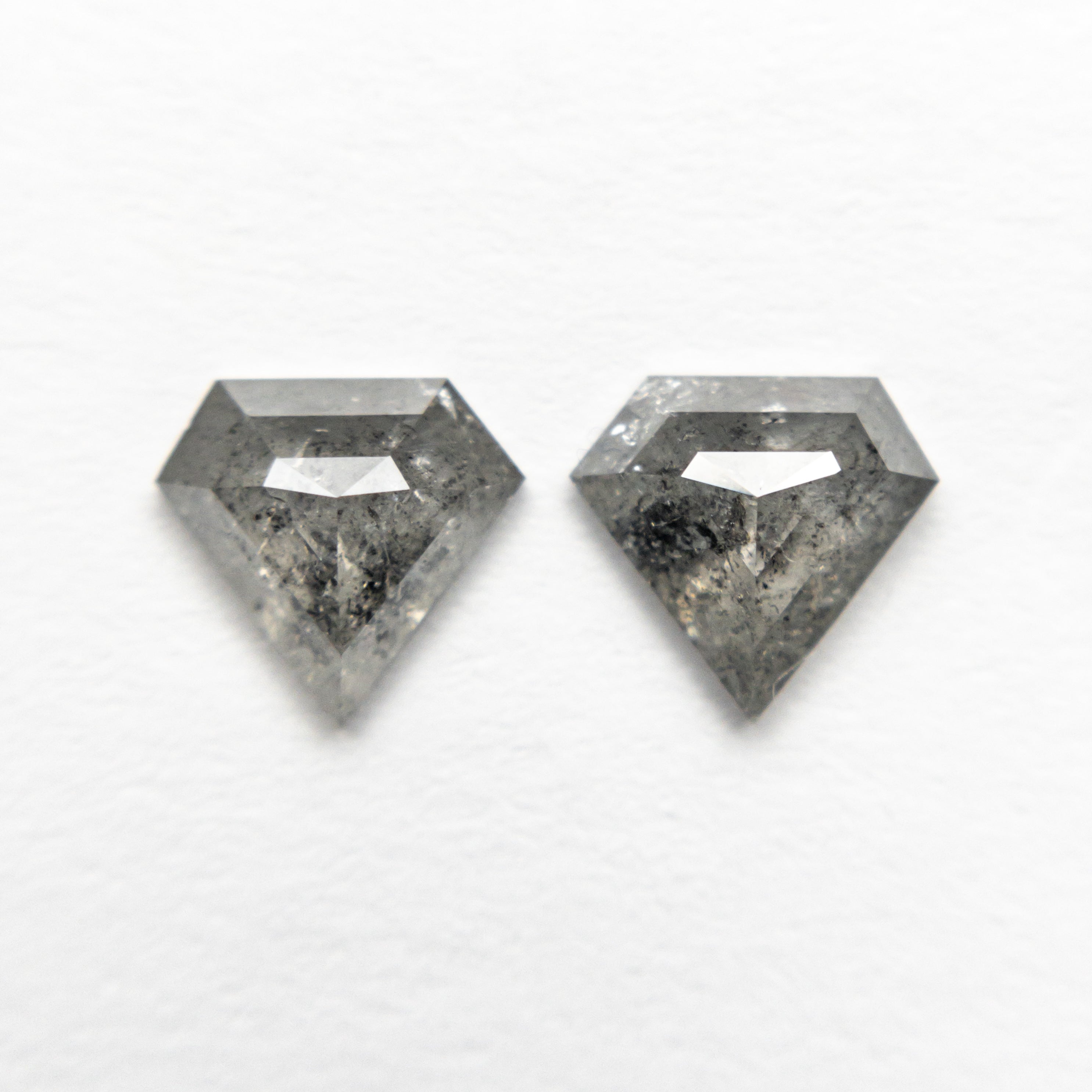 1.01cttw 2pc 5.74x6.13x2.18mm 5.78x6.12x2.13mm Shield Rosecut Matching Pair 20951-10