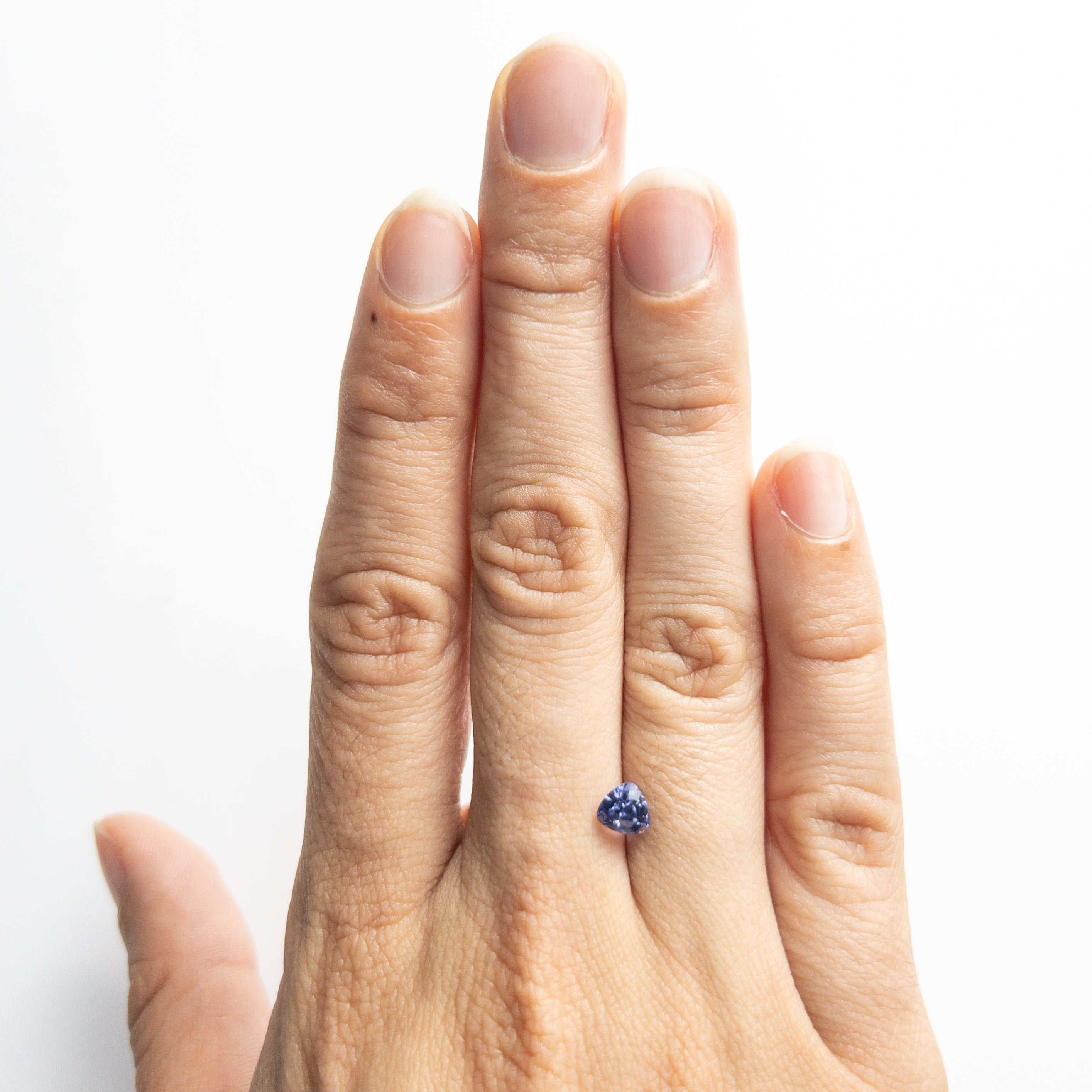 0.74ct 5.36x4.96x3.93mm Trillion Brilliant Sapphire 22319-01
