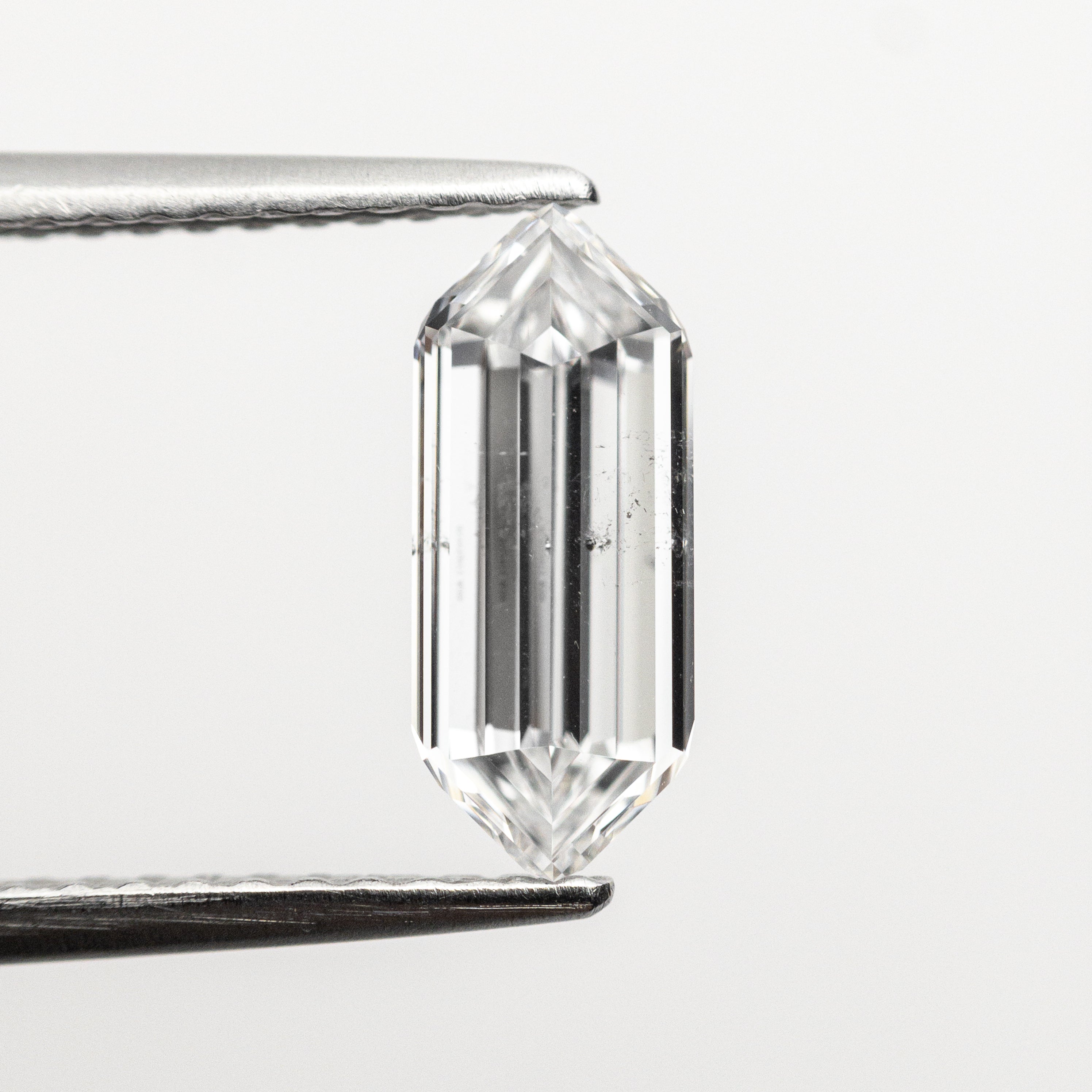 1.01ct 10.12x4.18x2.42mm GIA SI2 D Hexagon Step Cut 22621-01