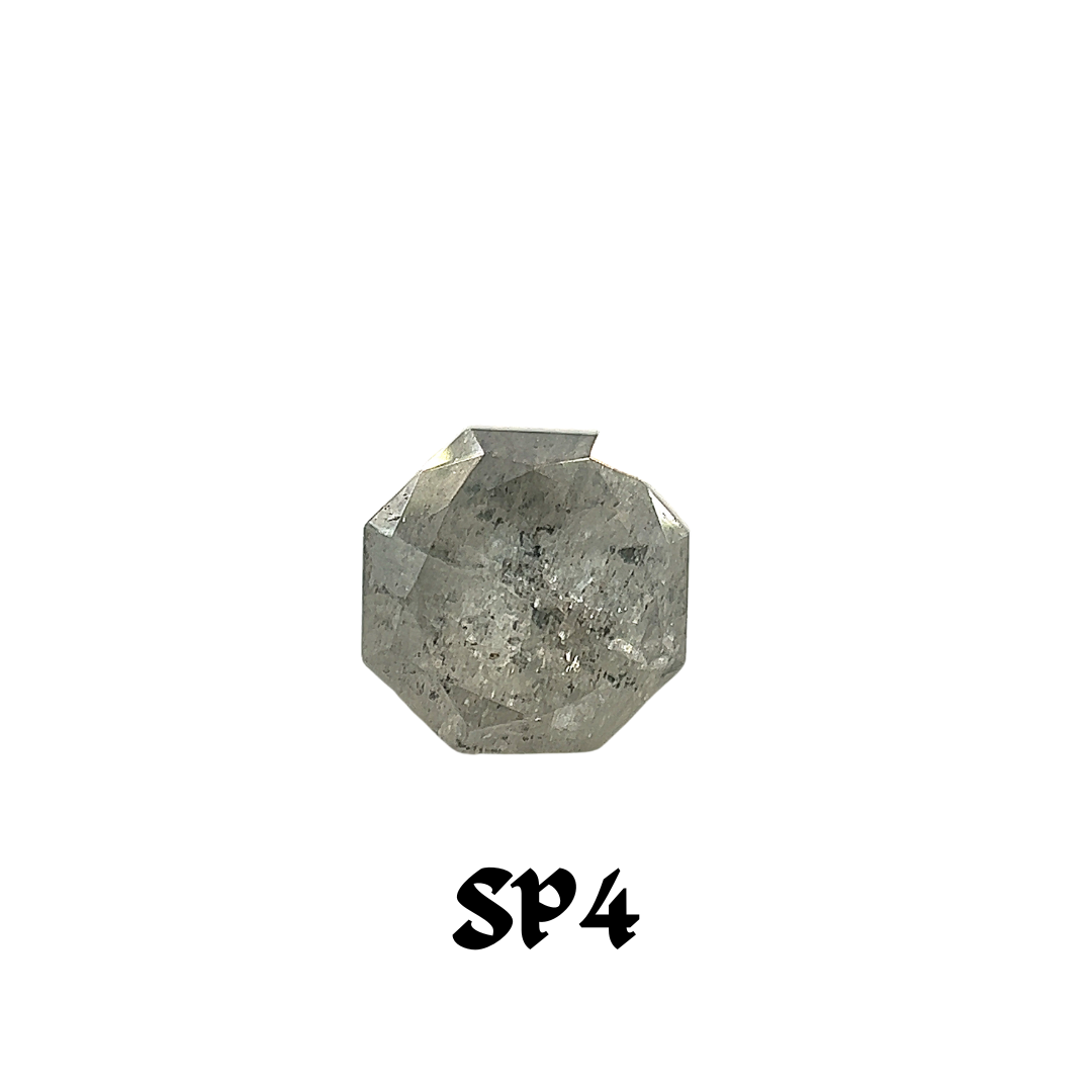 Design Your Own Custom Salt and Pepper Diamond Ring