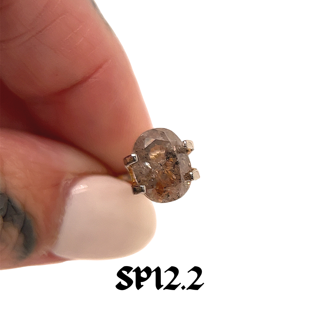 Design Your Own Custom Salt and Pepper Diamond Ring