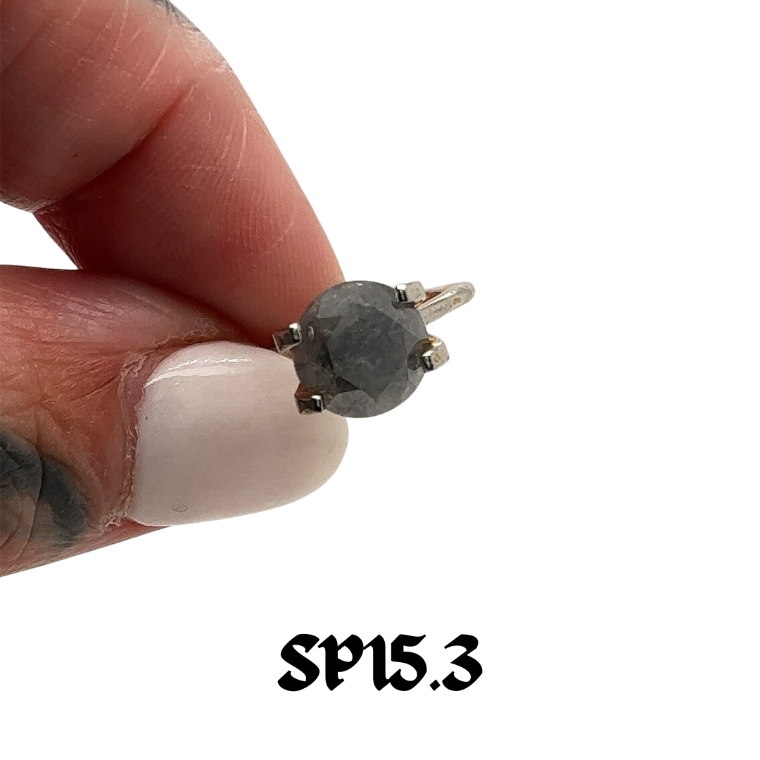Design Your Own Custom Salt and Pepper Diamond Ring