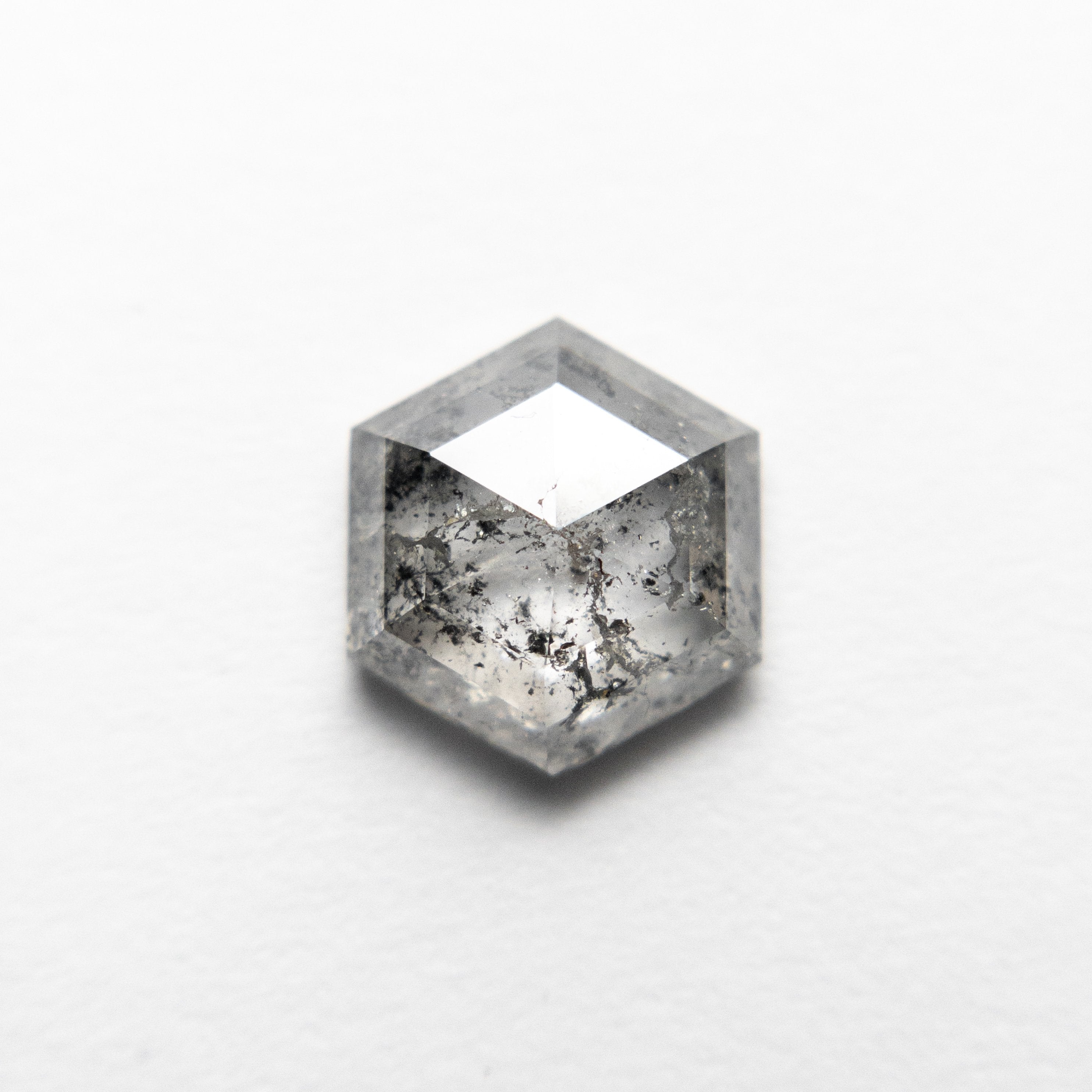 1.41ct 7.86x7.00x2.93mm Hexagon Rosecut 18505-01 HOLD D1954 2.16.21