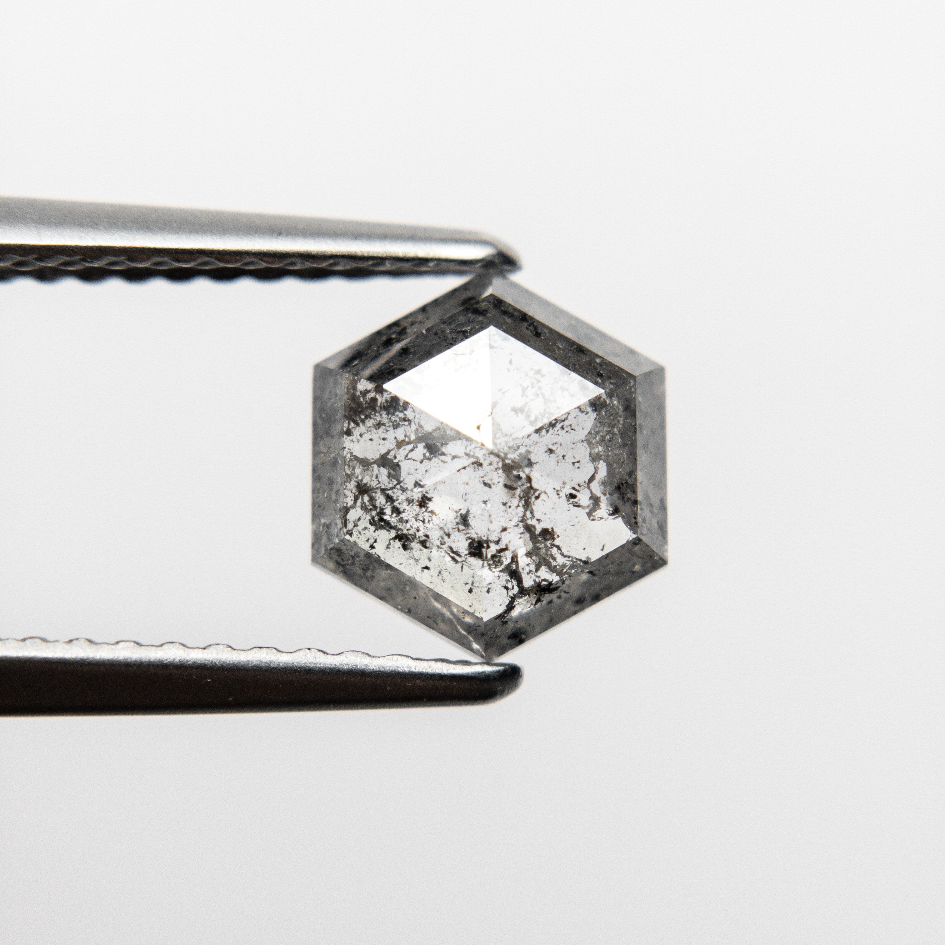 1.41ct 7.86x7.00x2.93mm Hexagon Rosecut 18505-01 HOLD D1954 2.16.21