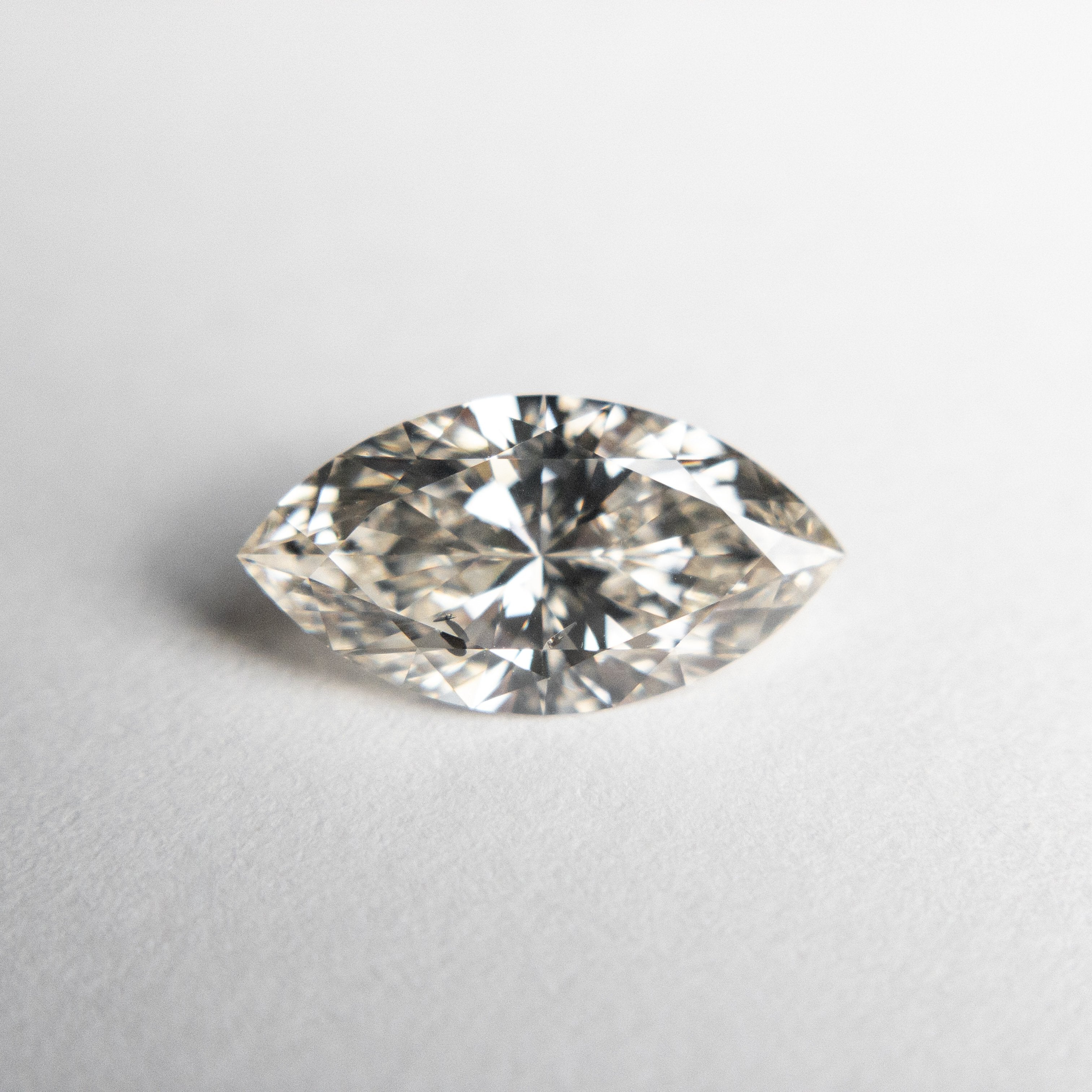 1.02ct 10.34x5.42x3.23mm Champagne Marquise Brilliant 18547-01 Hold D1913