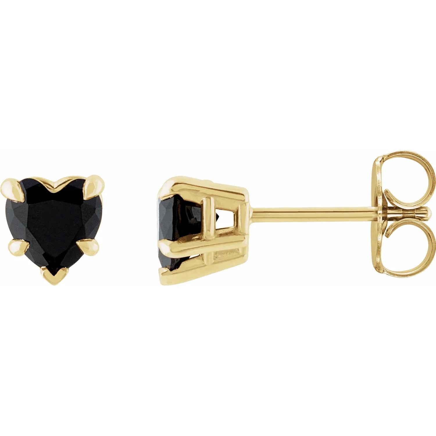 August Earrings - Yellow Gold - Ready to Ship