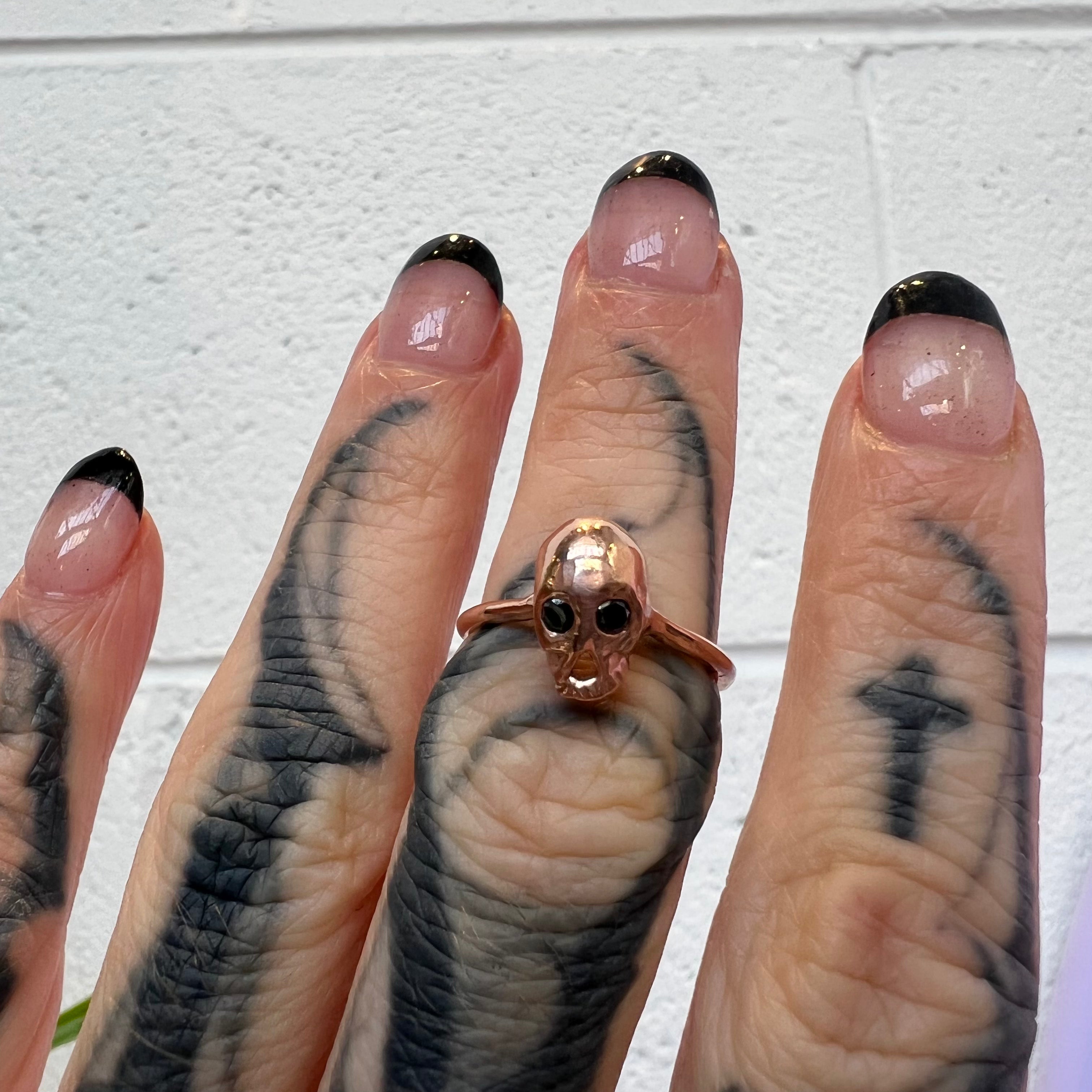 Fly By Night - Diamond Eyes - 9ct Rose Gold - Ready to Ship