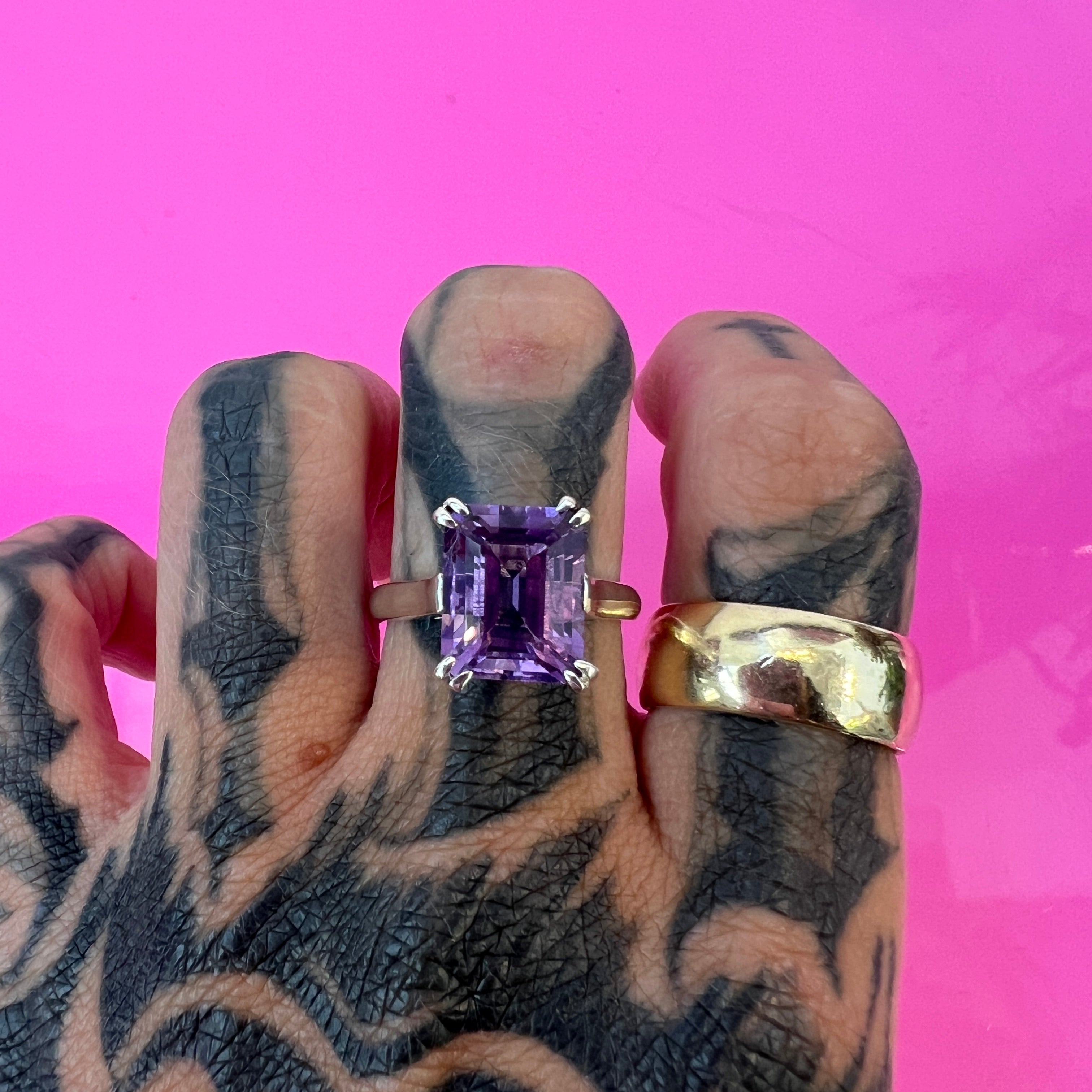 Empress - Amethyst - Sterling Silver - Ready to Ship