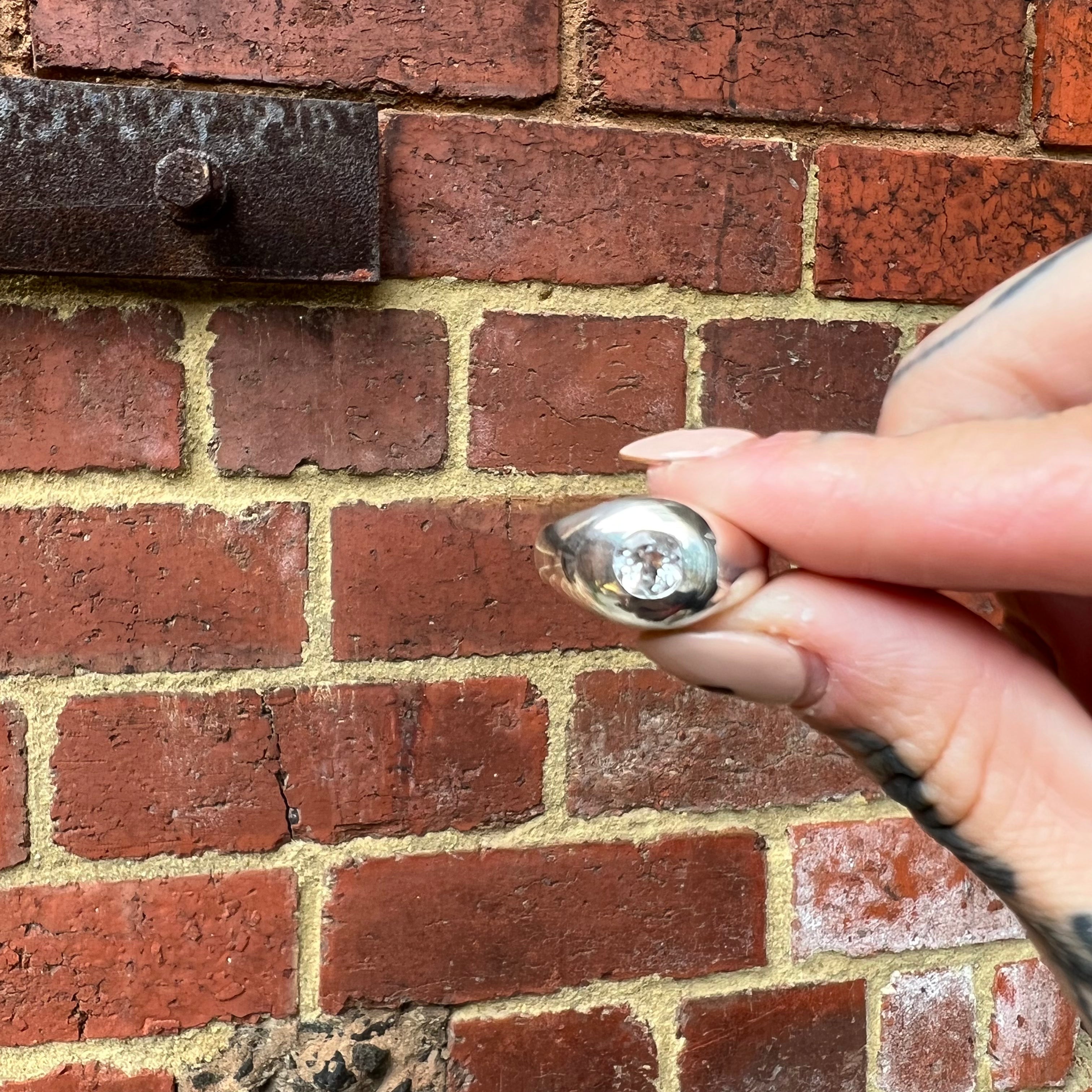 Dome Ring - Clear Quartz - Sterling Silver - Ready to Ship