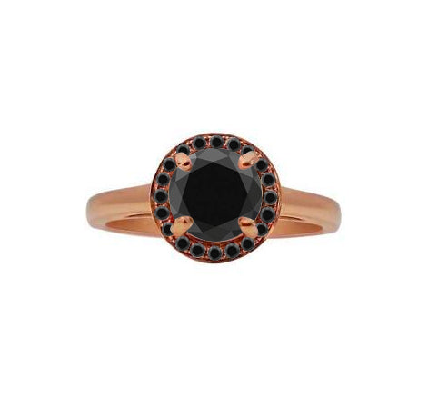 Plain Band Halo Ring