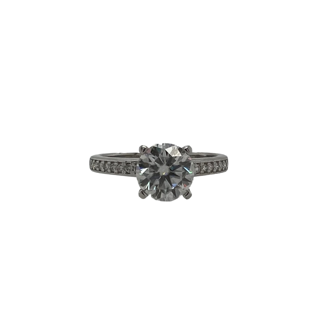 Ara Solitaire - White Gold - Ready to Ship