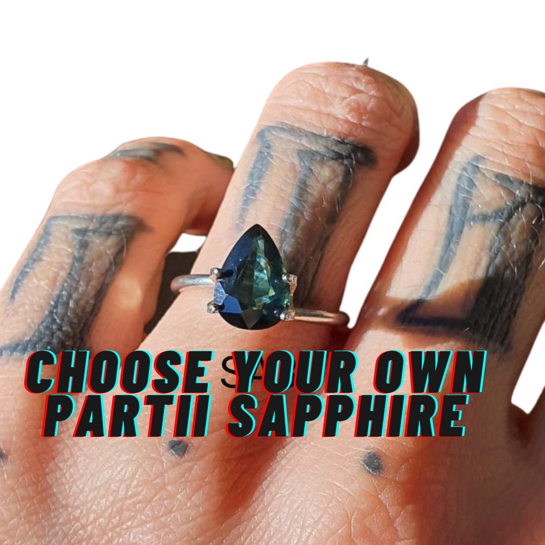 Design Your Own Partii Sapphire Ring