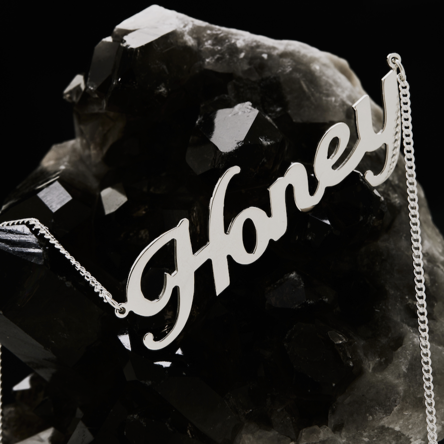 custom Name Plate Necklace