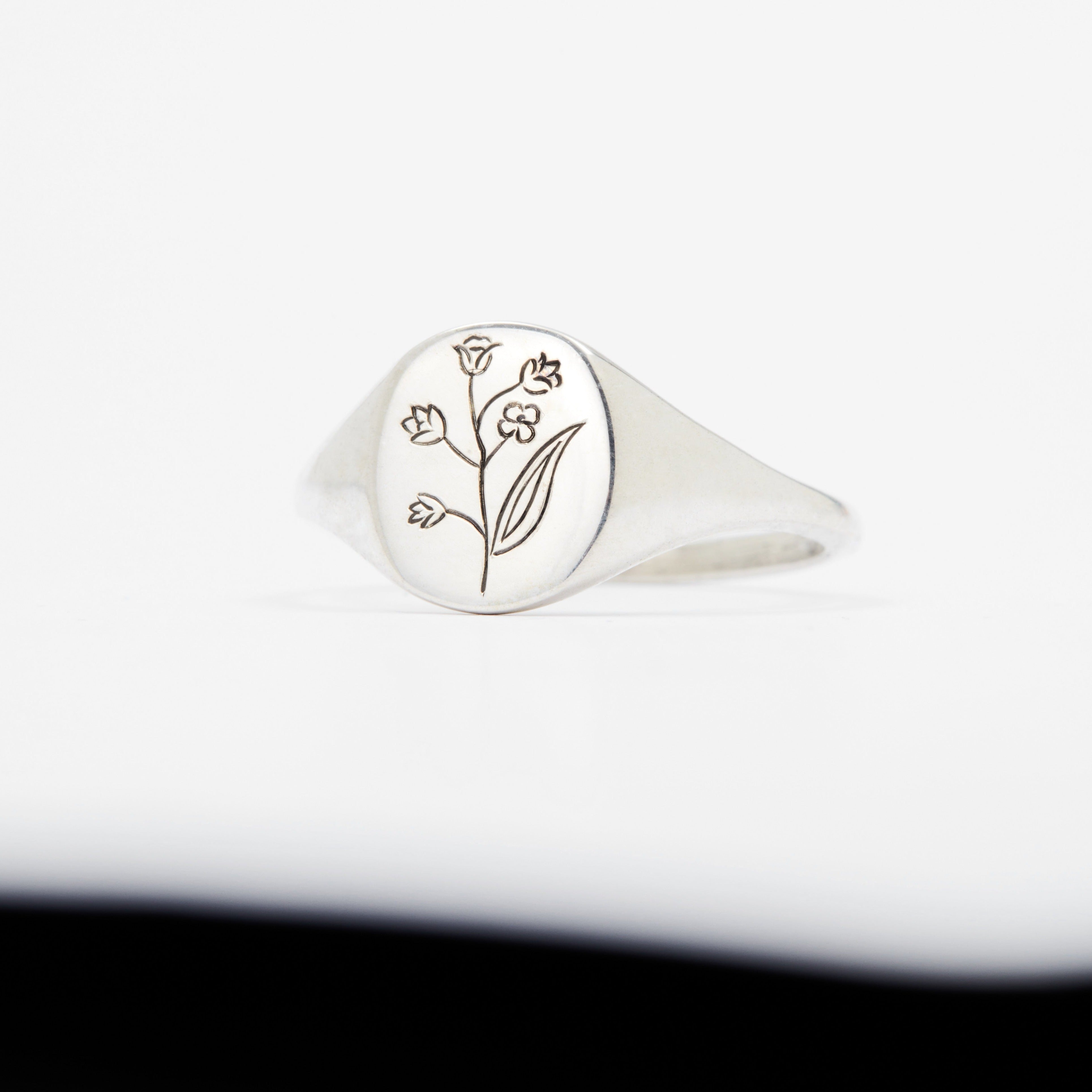 Birth Flowers Signet
