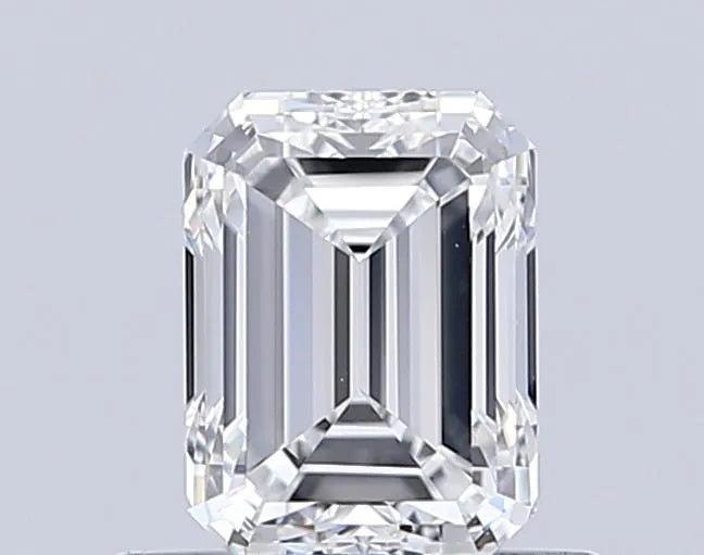 0.70ct Emerald Natural Diamond (Colour F, Clarity VVS2, GIA Certified)