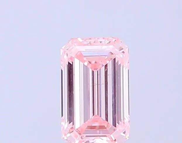 0.80ct Emerald Lab Grown Diamond (Colour Fancy Intense Pink, Clarity VS1, IGI Certified)