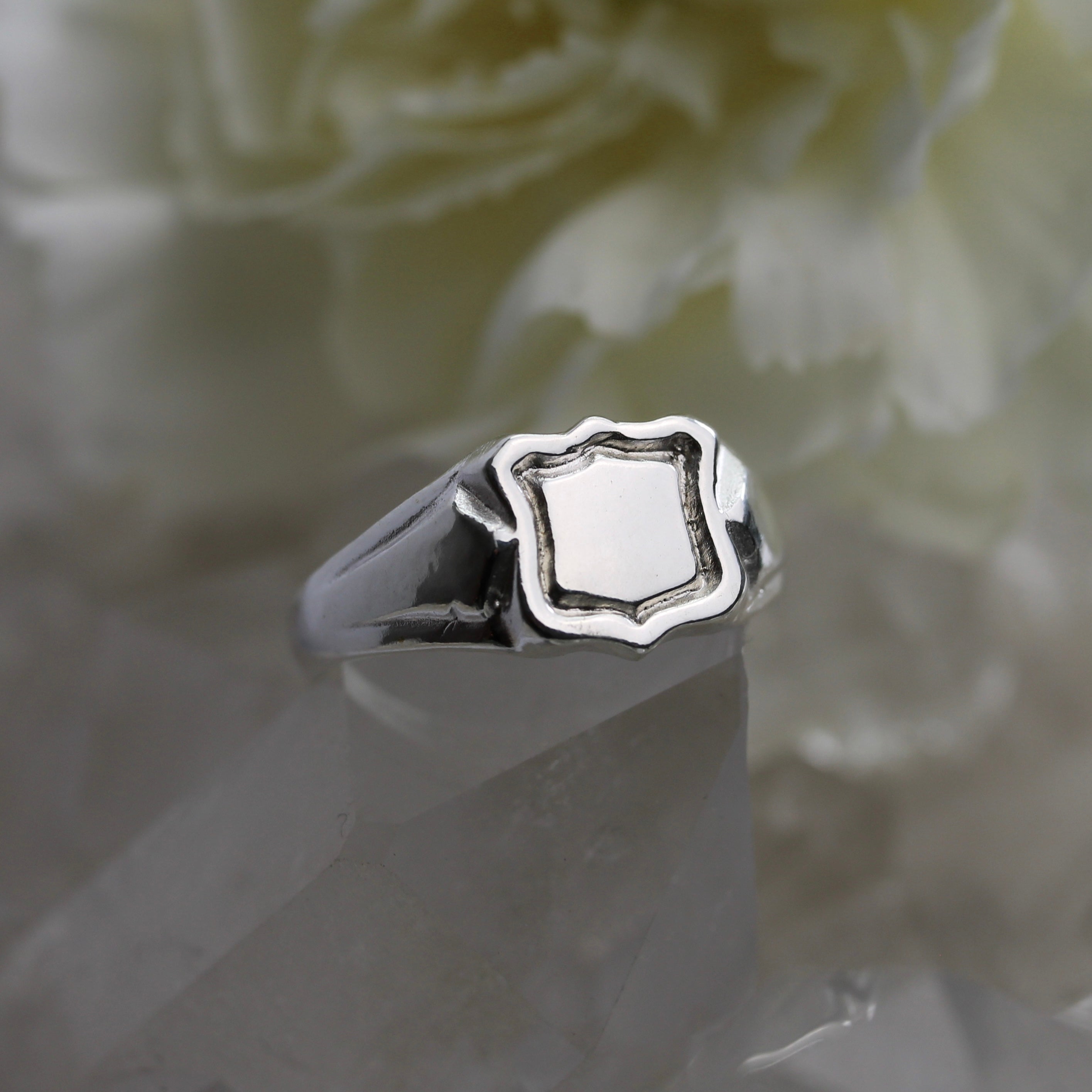 JULY SALE - Shield Signet
