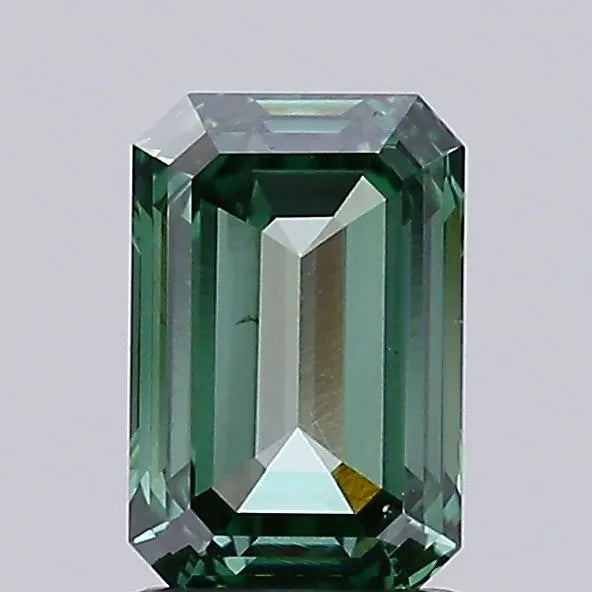 1.01ct Emerald Lab Grown Diamond (Colour Fancy Vivid Green, Clarity VS1, IGI Certified)
