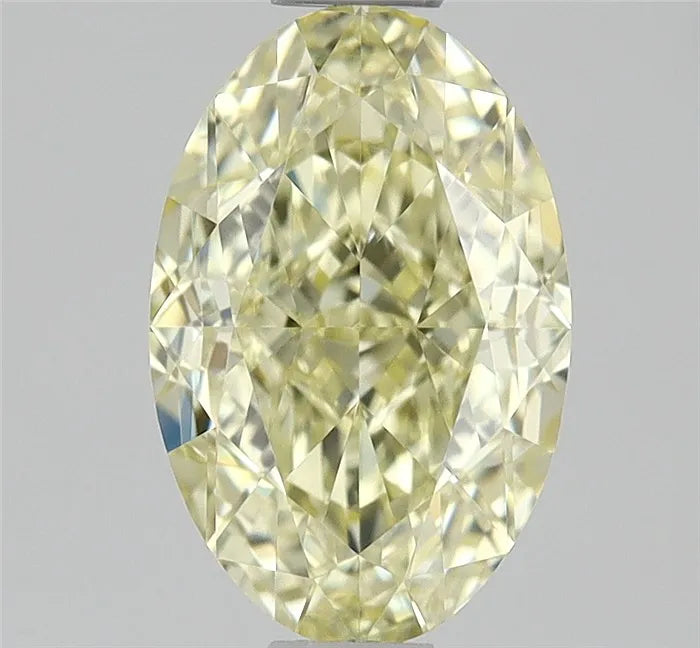 1.11ct Oval Natural Diamond (Colour Fancy Yellow, Clarity VVS1, GIA Certified)