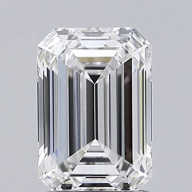 1.50ct Emerald Lab Grown Diamond (Colour F, Clarity VVS2, IGI Certified)