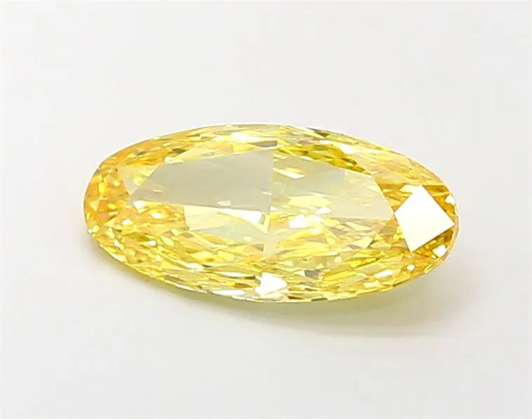 1.50ct Oval Lab Grown Diamond (Colour Fancy Vivid Yellow, Clarity VS1, IGI Certified)