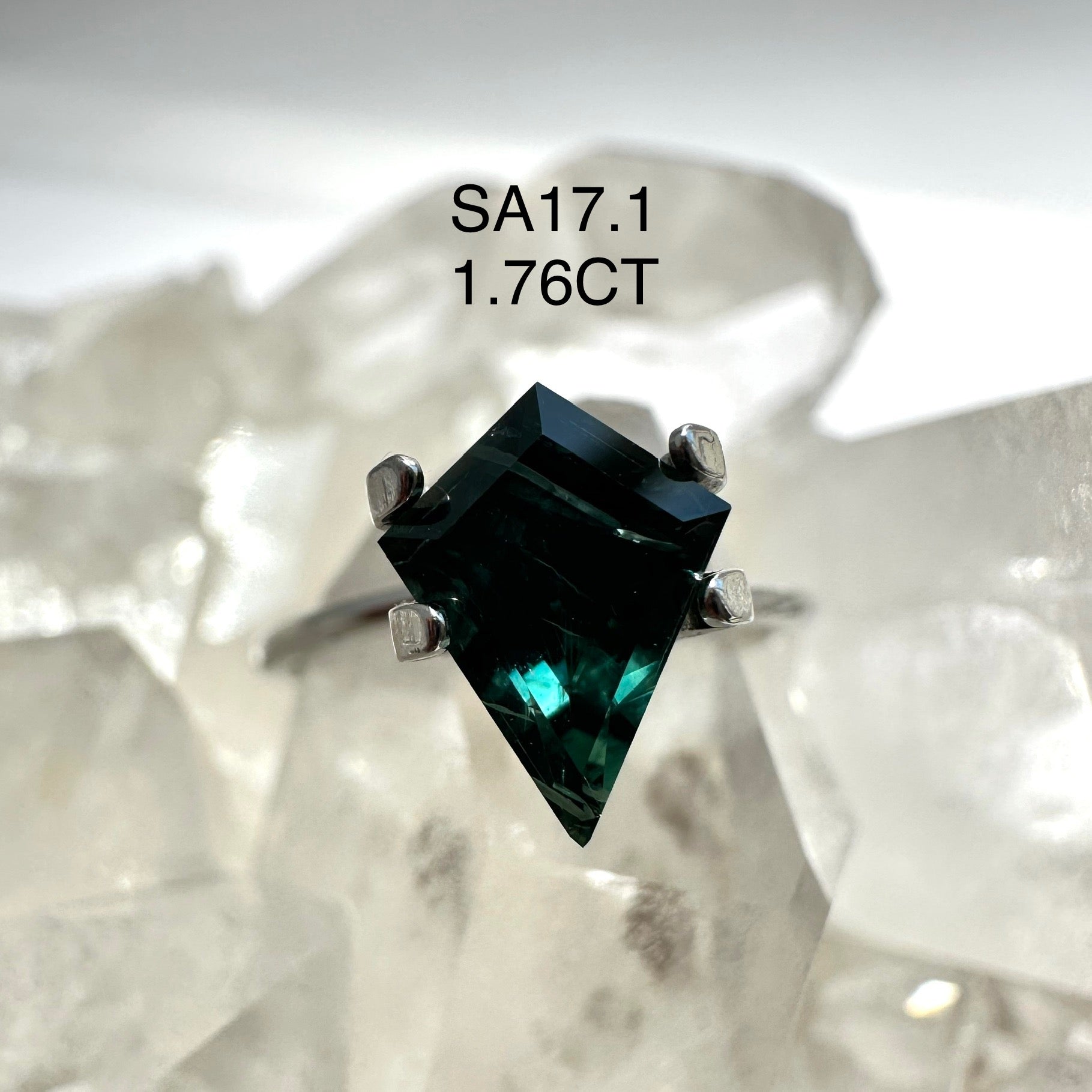 1.76CT Kite Cut shaped Australian  Partii Sapphire