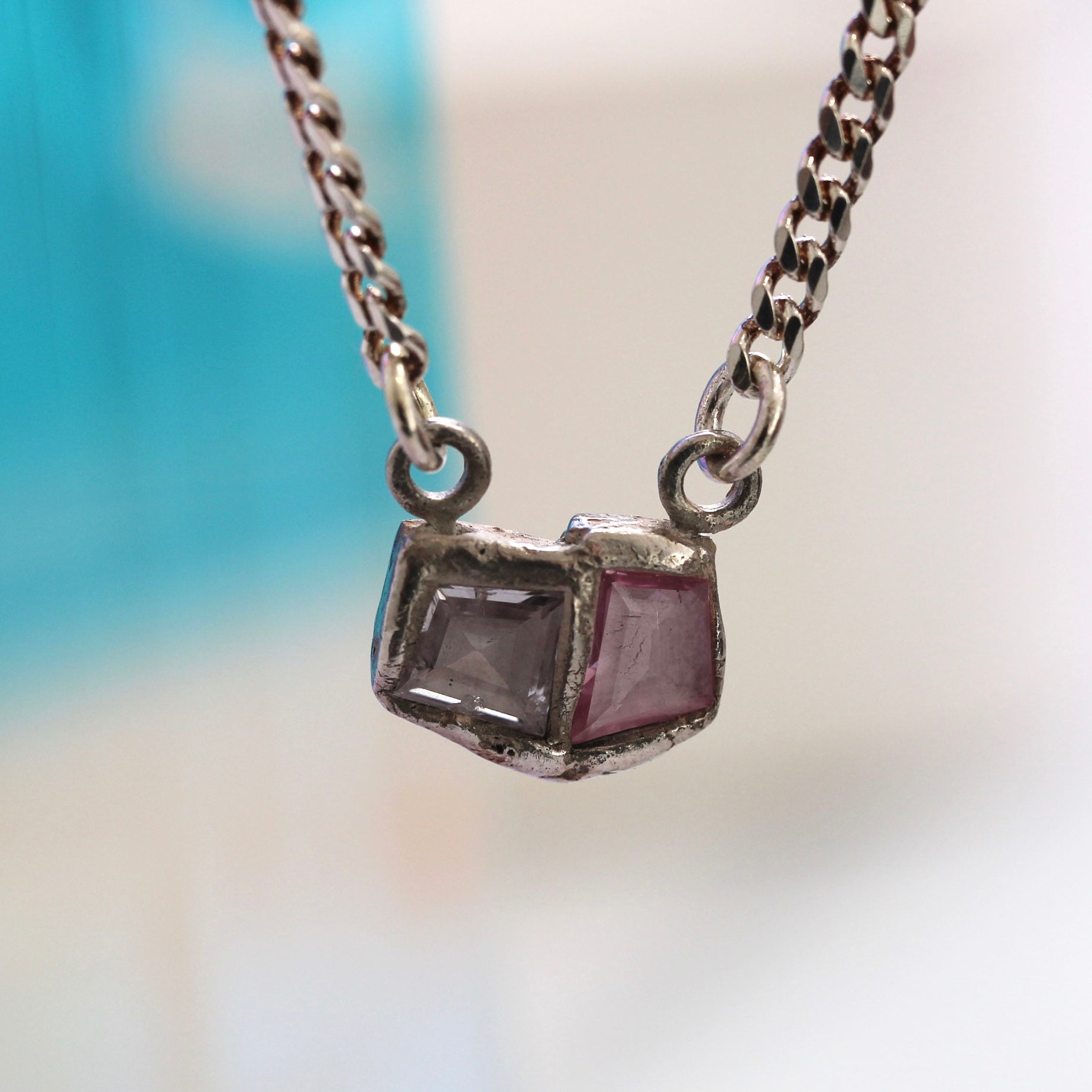 Sea + Sky III Necklace ~ One Of A Kind