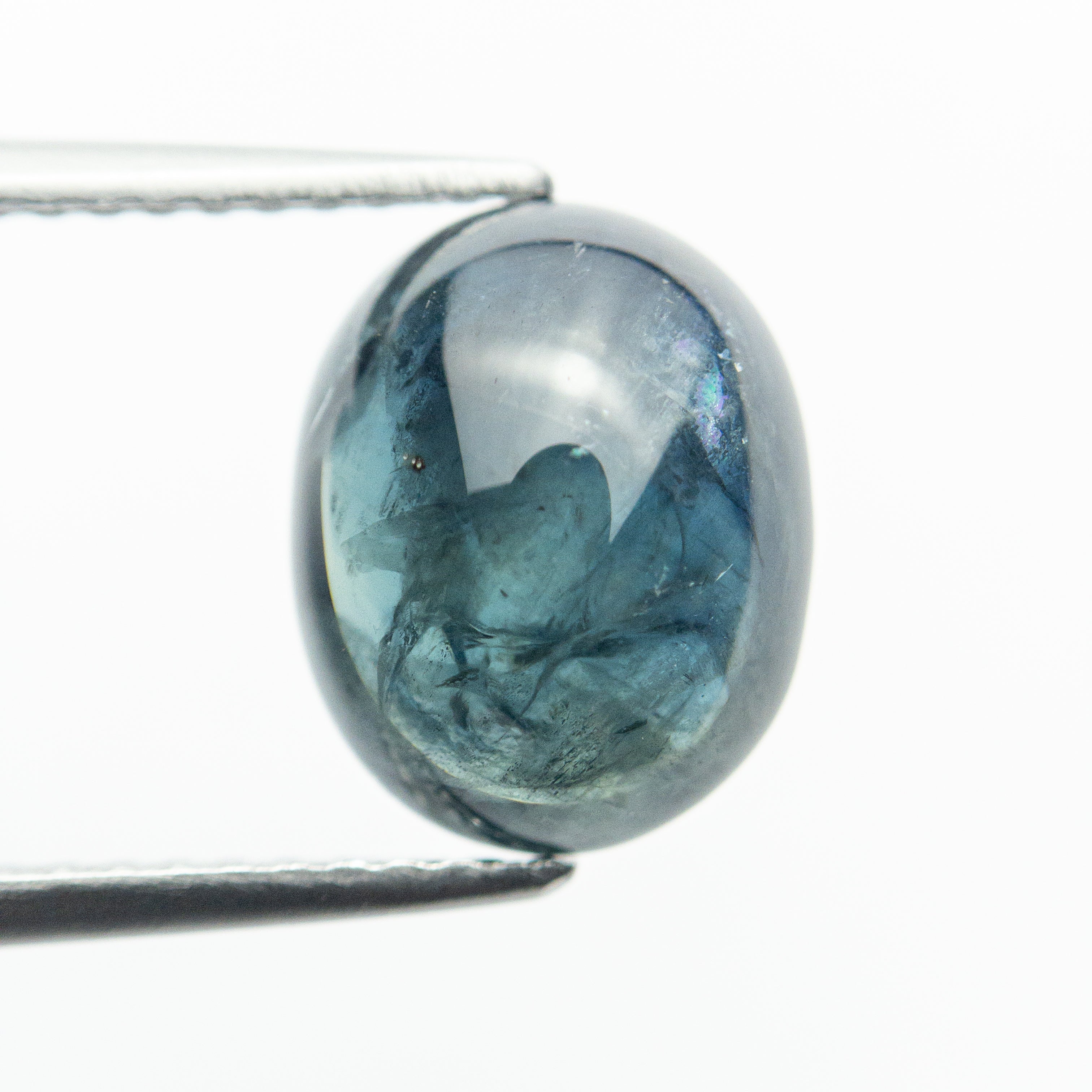 3.59ct 10.16x8.15x4.34mm Oval Cabochon Cut Sapphire 19822 01