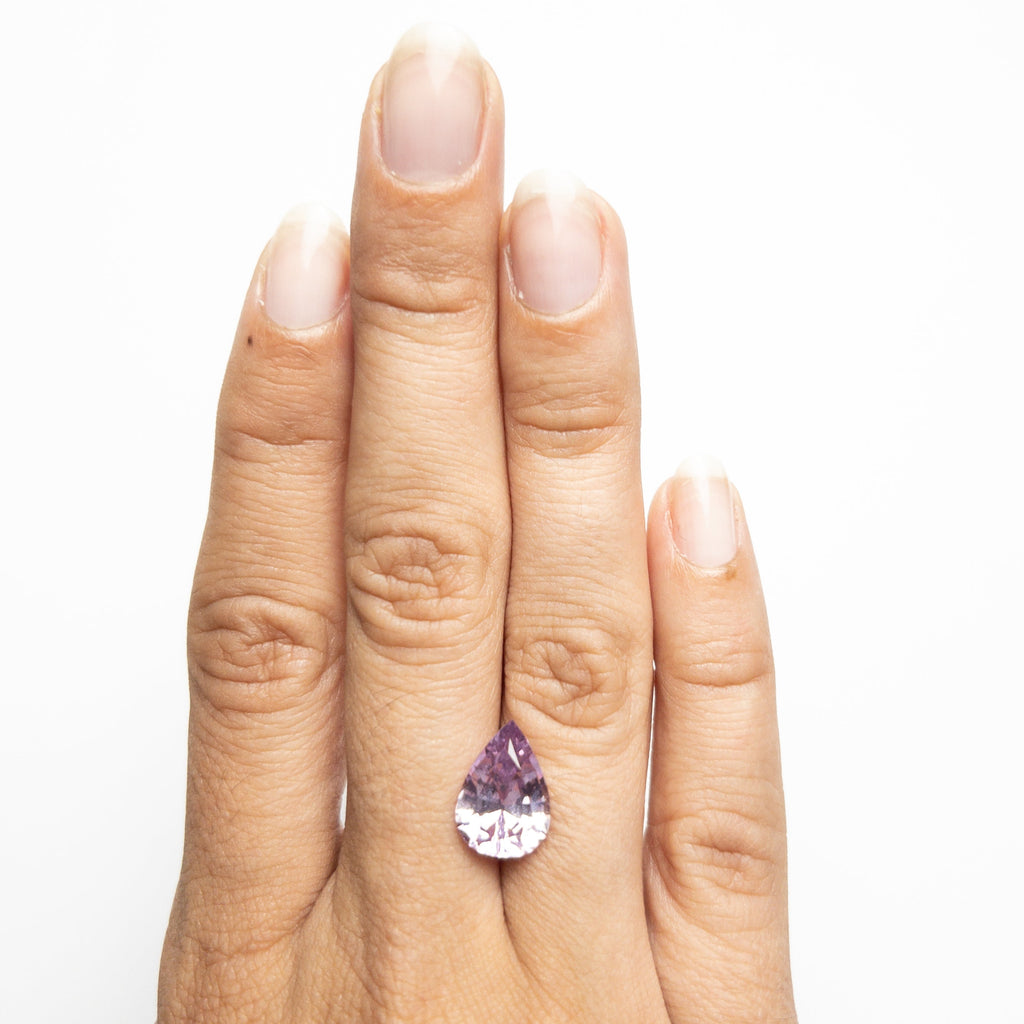 5.07ct 12.92x9.15x6.03mm Pear Brilliant Cut Sapphire 21584-01