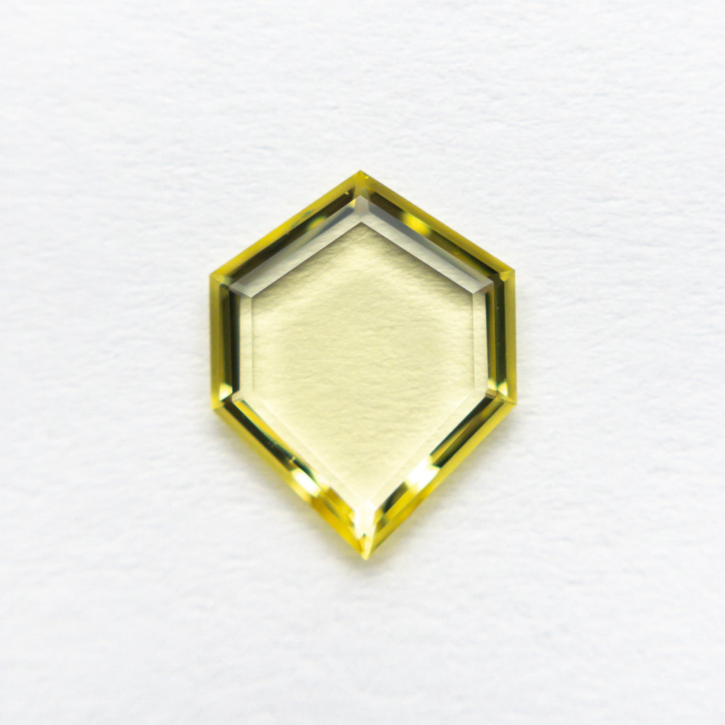 1.22ct 9.73x7.65x1.53mm Shield Portrait Cut Sapphire 22087-01