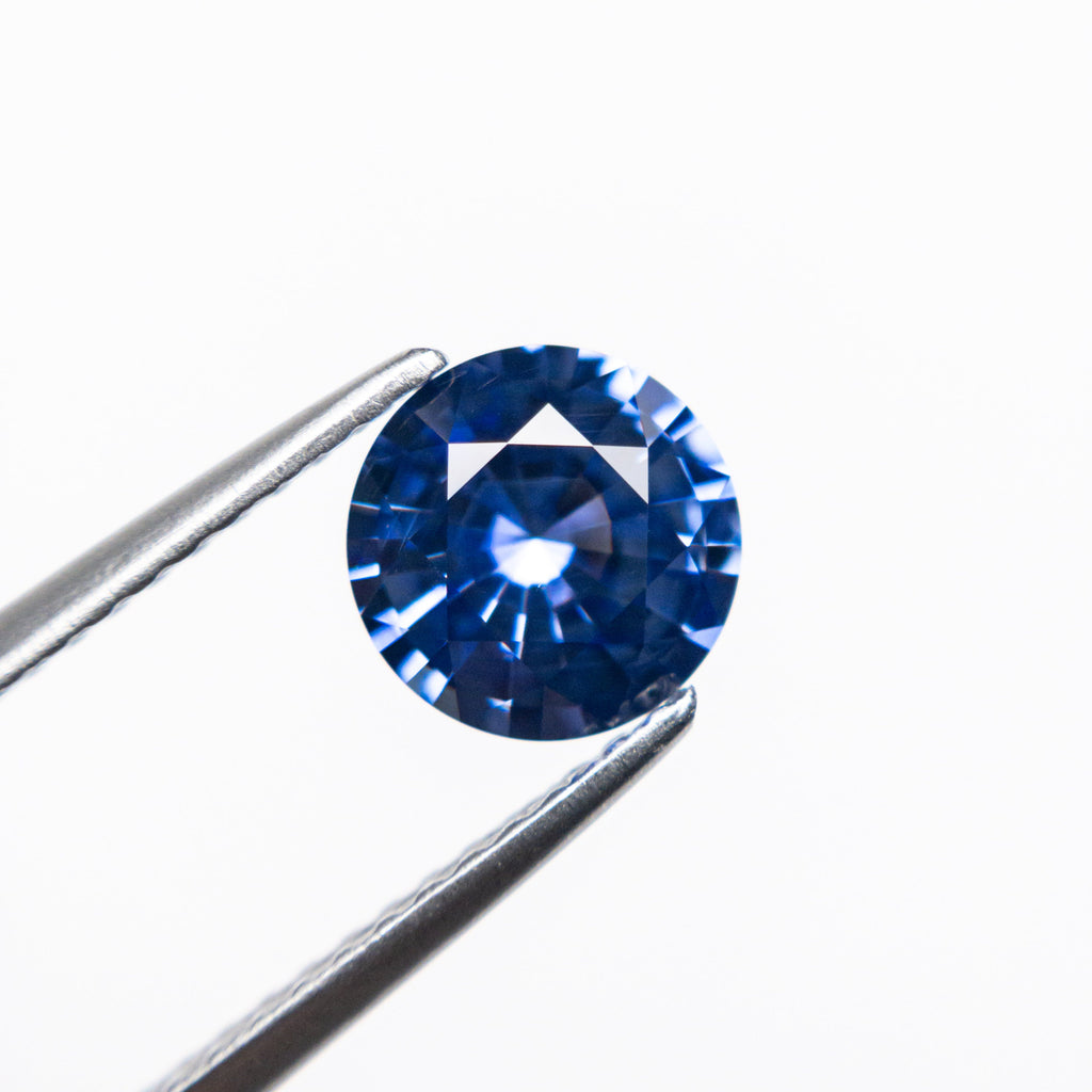 1.10ct 6.59x6.59x3.69mm Round Brilliant Sapphire 22159-01