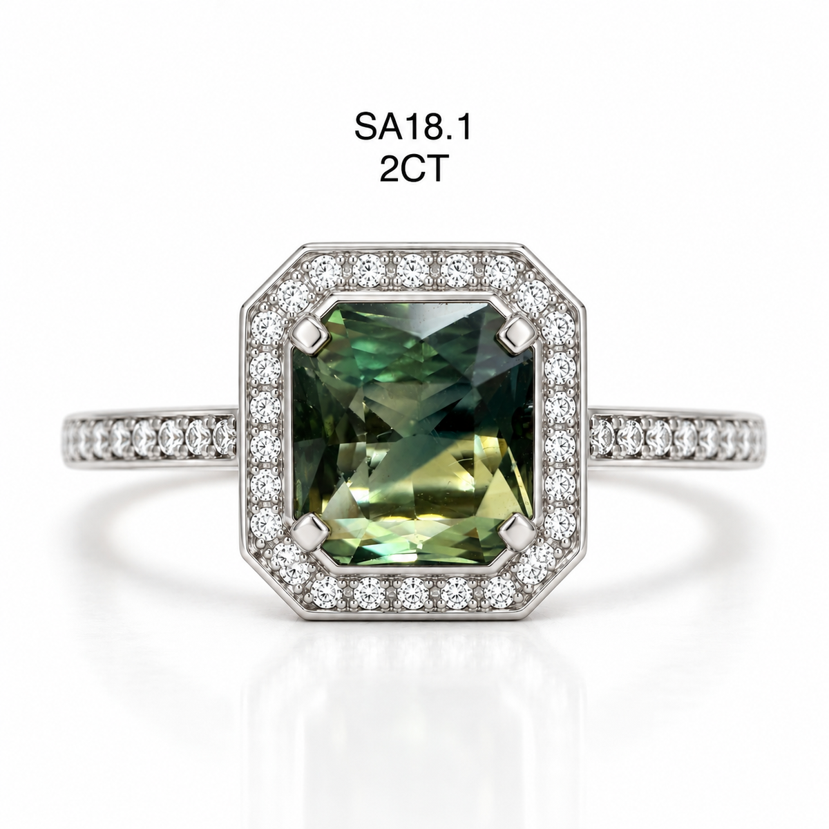 Design Your Own Partii Sapphire Ring - 2CTs