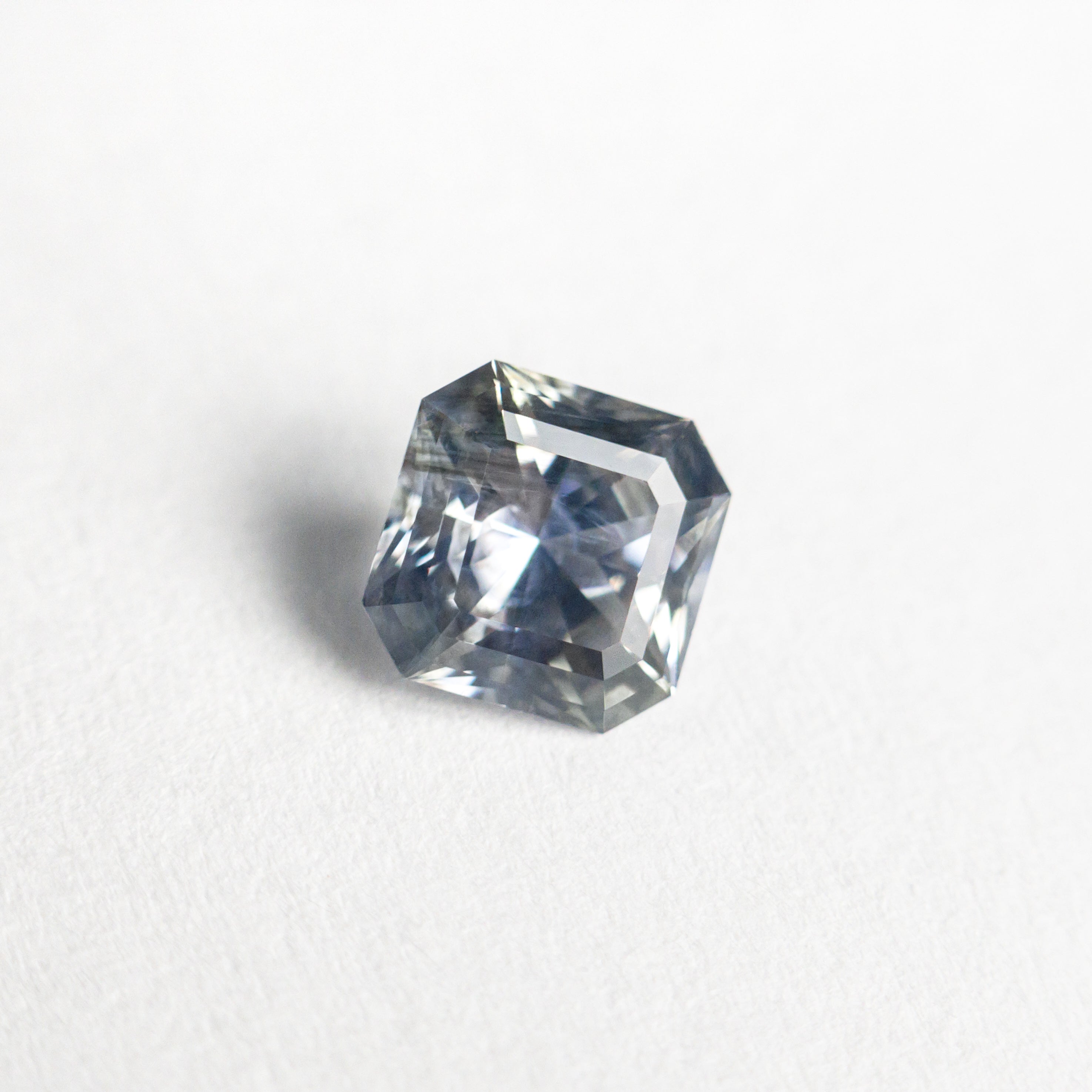 0.67ct 4.96x4.95x3.19mm Cut Corner Square Brilliant Sapphire 23783
