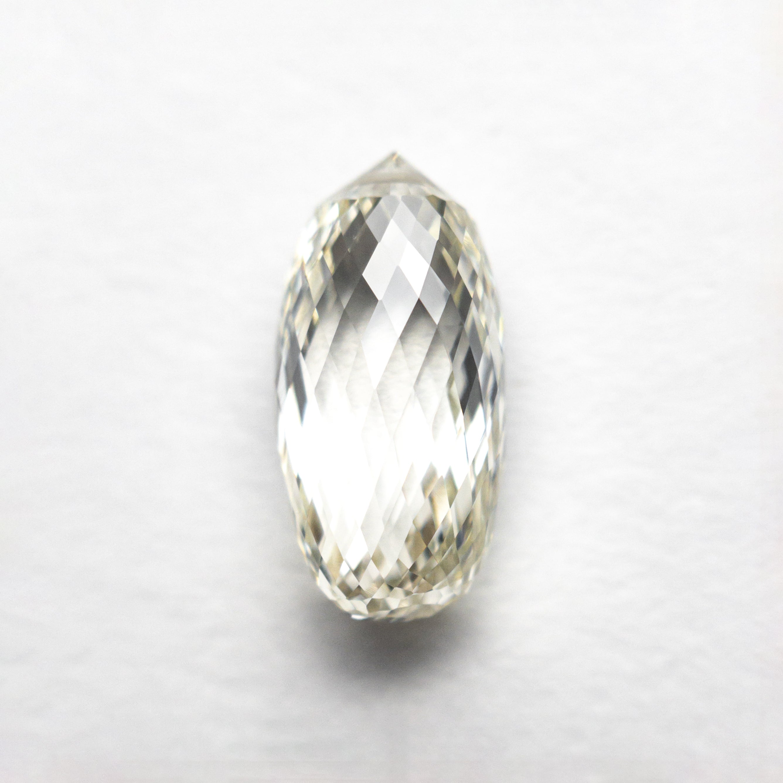 2.03ct 10.04x4.88x4.35mm VVS O-P Briolette Cut 23898-01