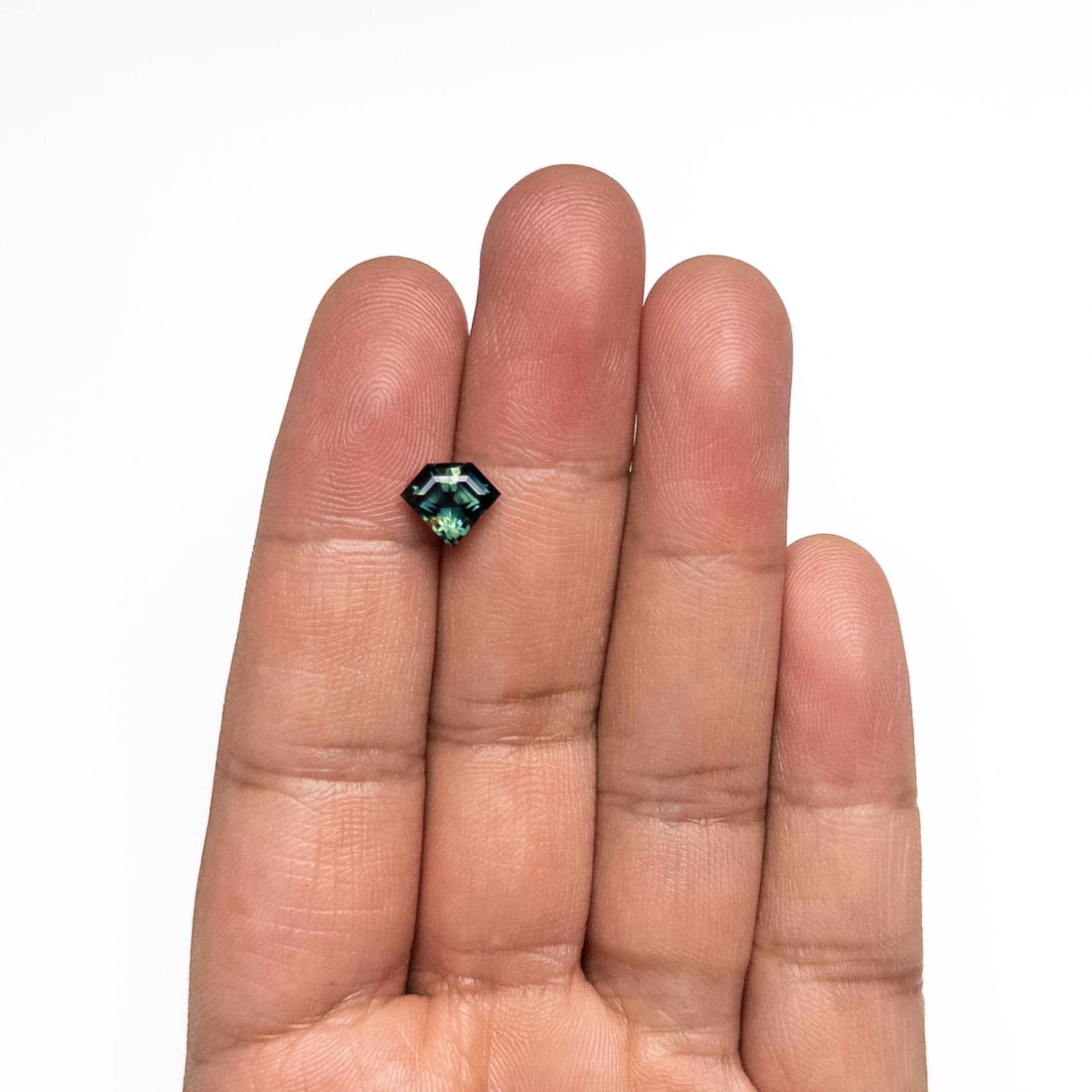 1.87ct 7.75x9.18x4.71mm Shield Step Cut Sapphire 26725-02