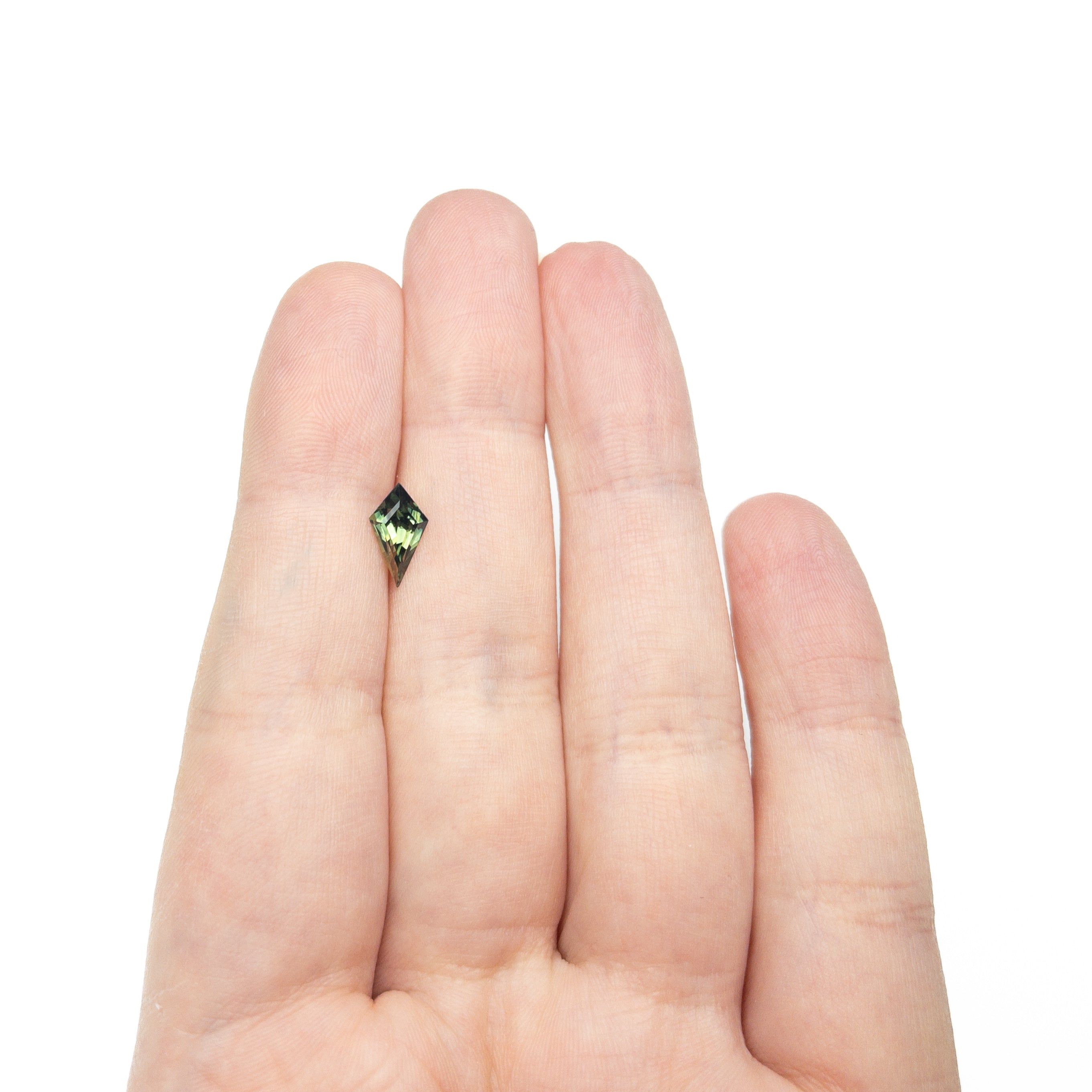 1.14ct 9.93x5.33x4.04mm Kite Step Cut Sapphire 27326-01