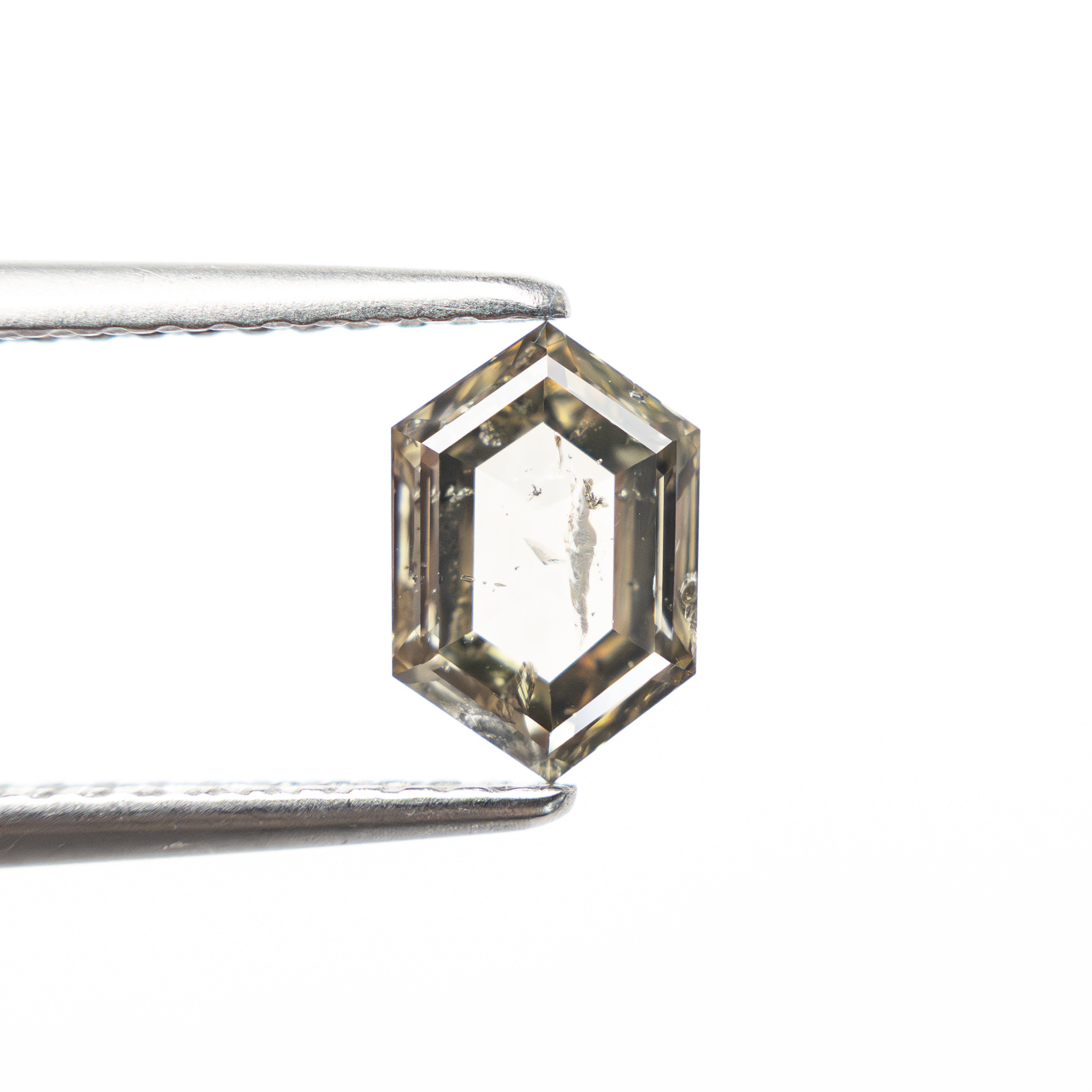 0.91ct 7.63x5.11x2.63mm Hexagon Rosecut 27537-36