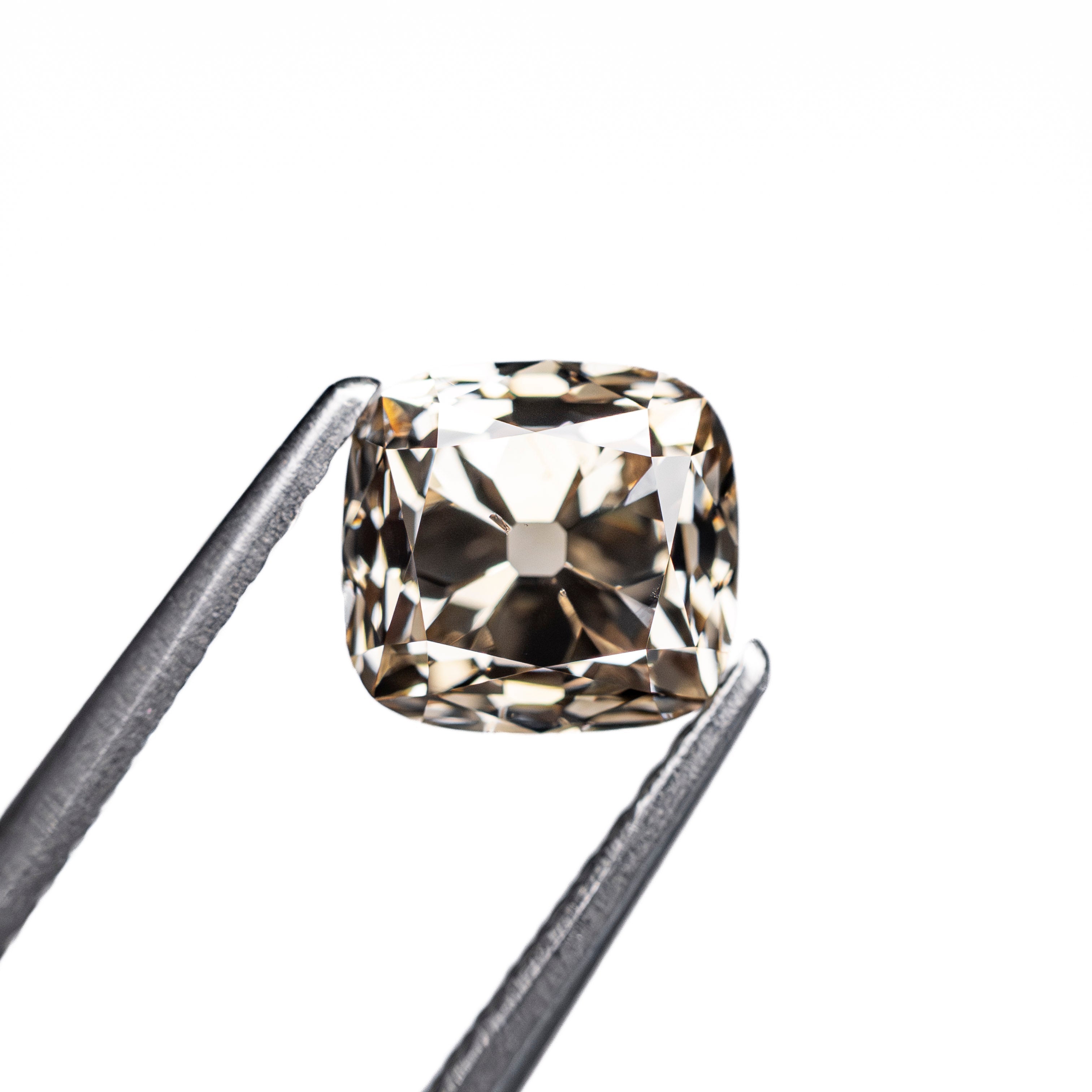 1.29ct 6.29x5.90x4.28mm SI1 C3 Modern Antique Old Mine Cut 🇨🇦 28006-01