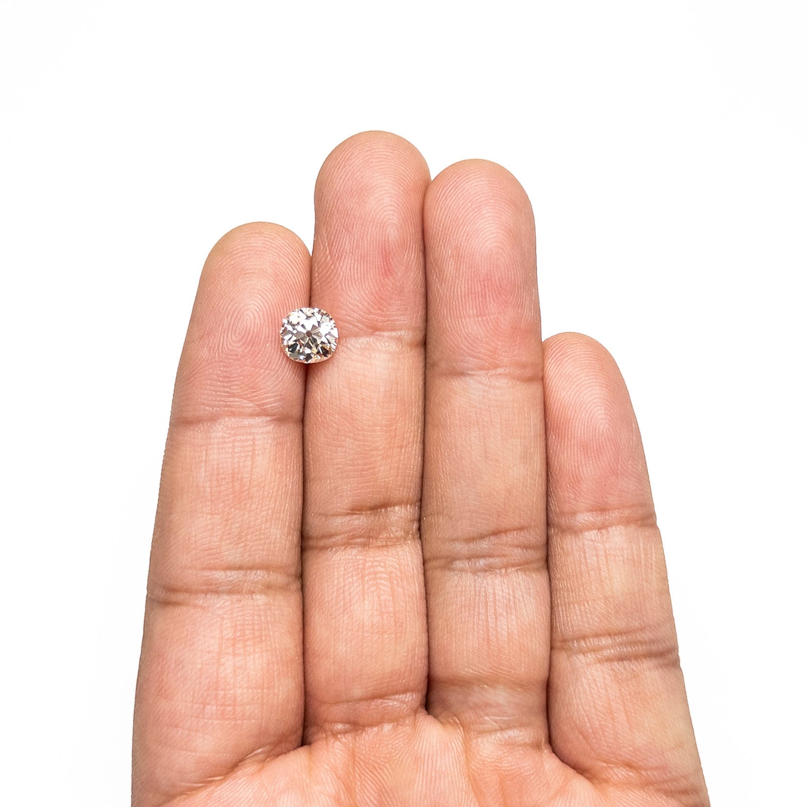 1.51ct 7.11x6.81x4.67mm GIA SI1 N Antique Old European Cut 28040-01