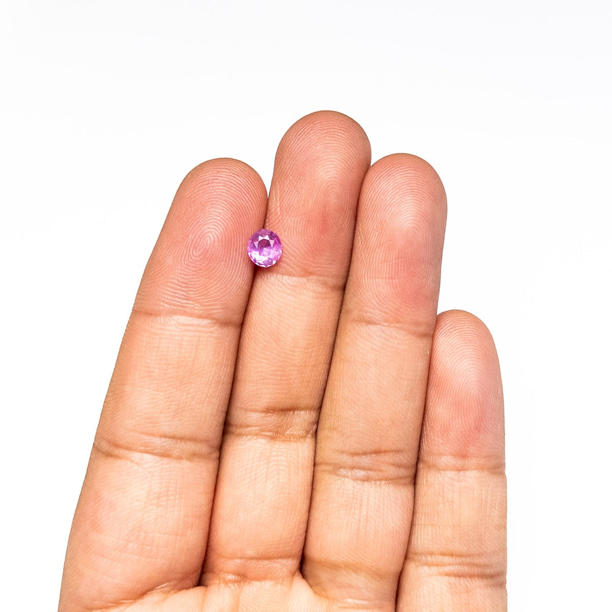 0.65ct 5.96x5.33x2.81mm Geo Oval Brilliant Sapphire 28261-01