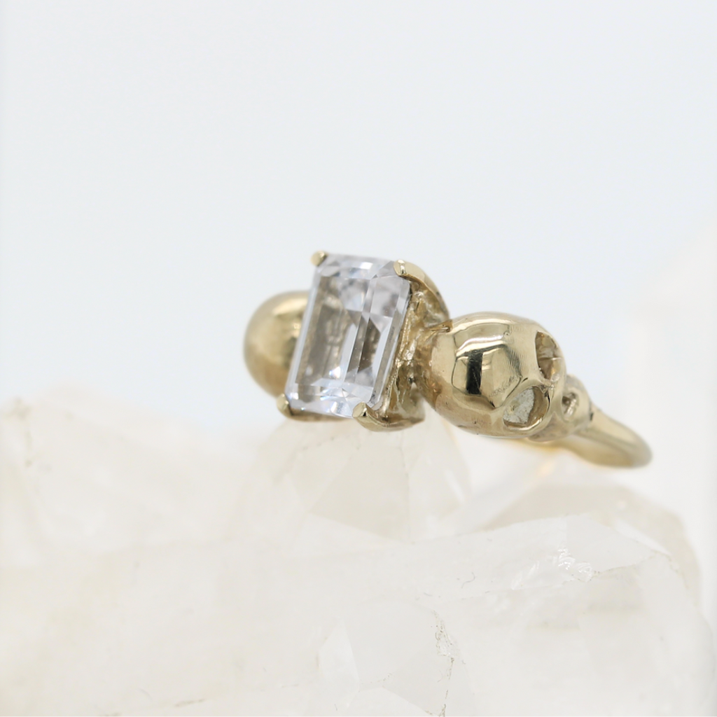 Watery Grave - Clear Topaz - Ready to Ship