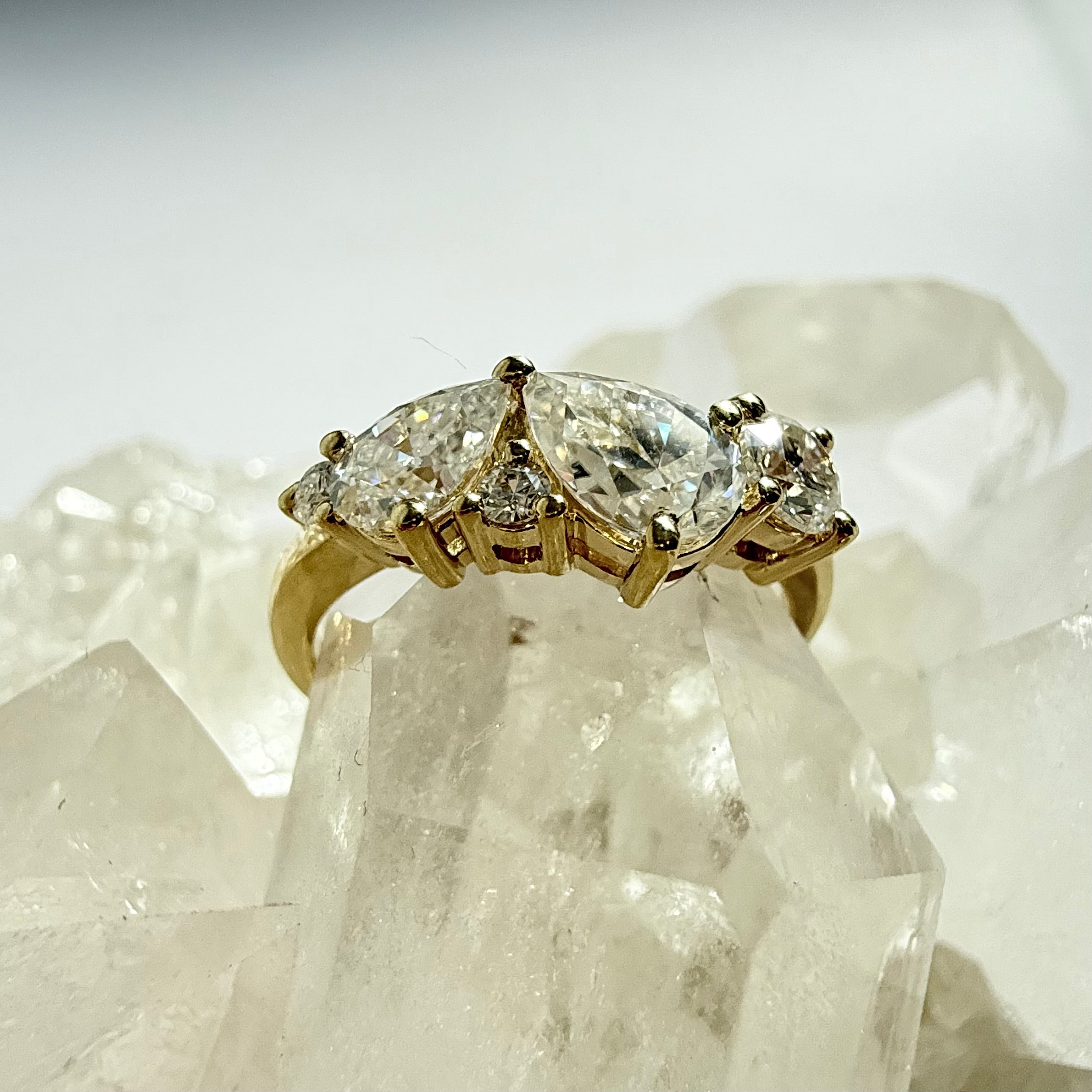 Romy Cluster Ring - Ready to Ship