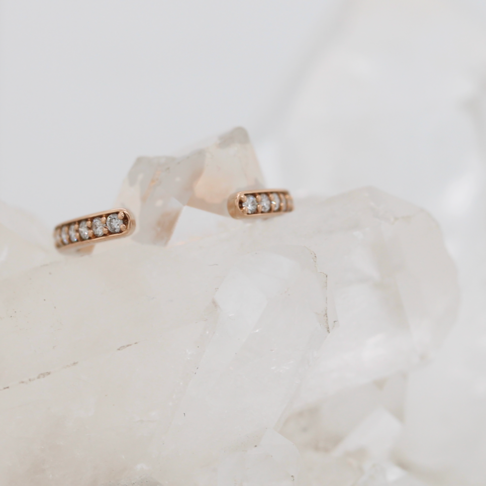 Open Shank Stacker - Rose Gold - Ready to Ship