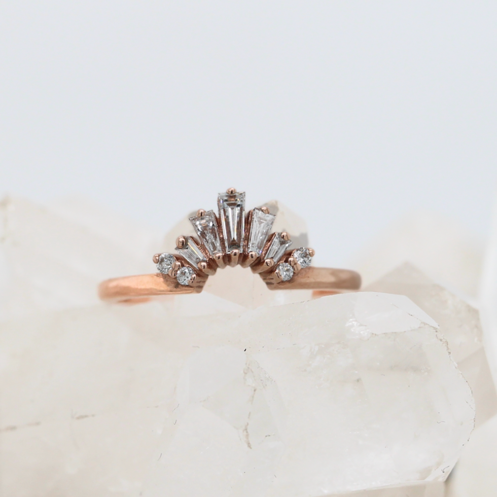 Silk Stacker - Rose Gold - Ready to Ship