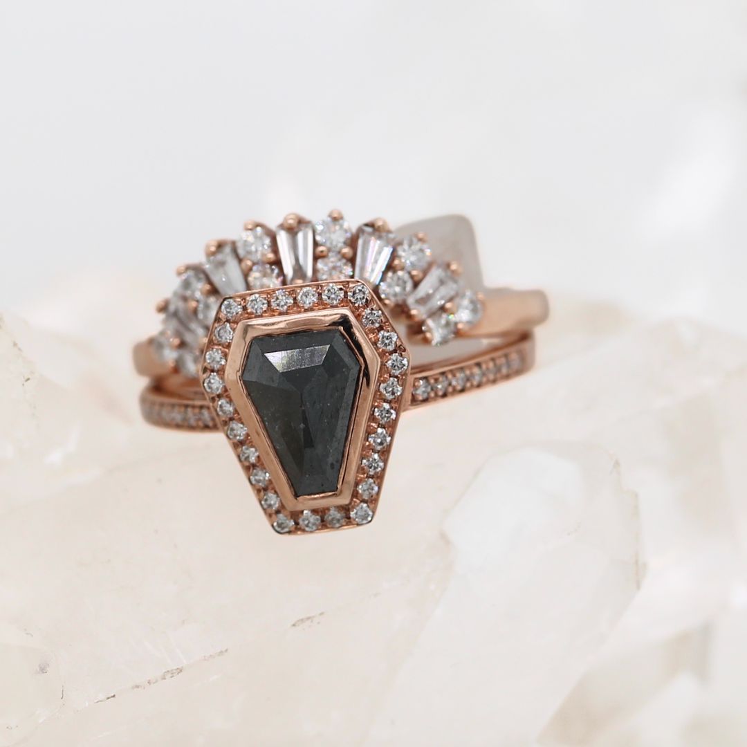 Crown Stacker - Rose Gold - Ready to Ship