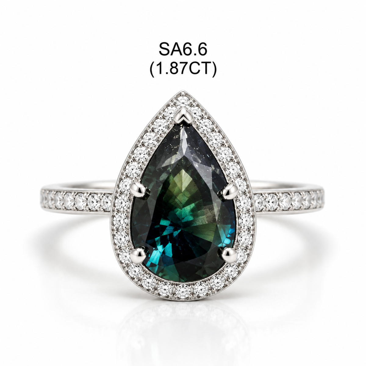 Design Your Own Partii Sapphire Ring - 1.87CTs