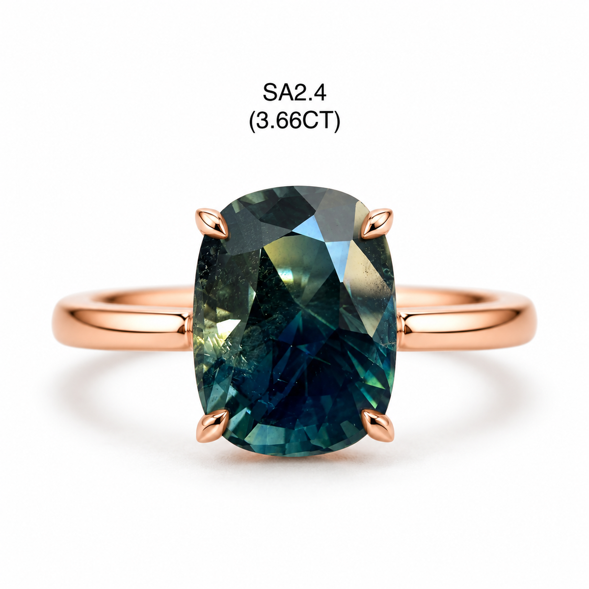 Design Your Own Partii Sapphire Ring - 3.66CTs