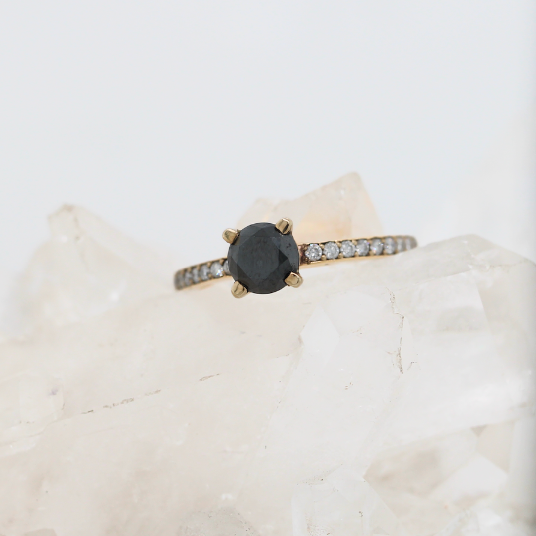 SALE - Black Diamond Ara Solitaire