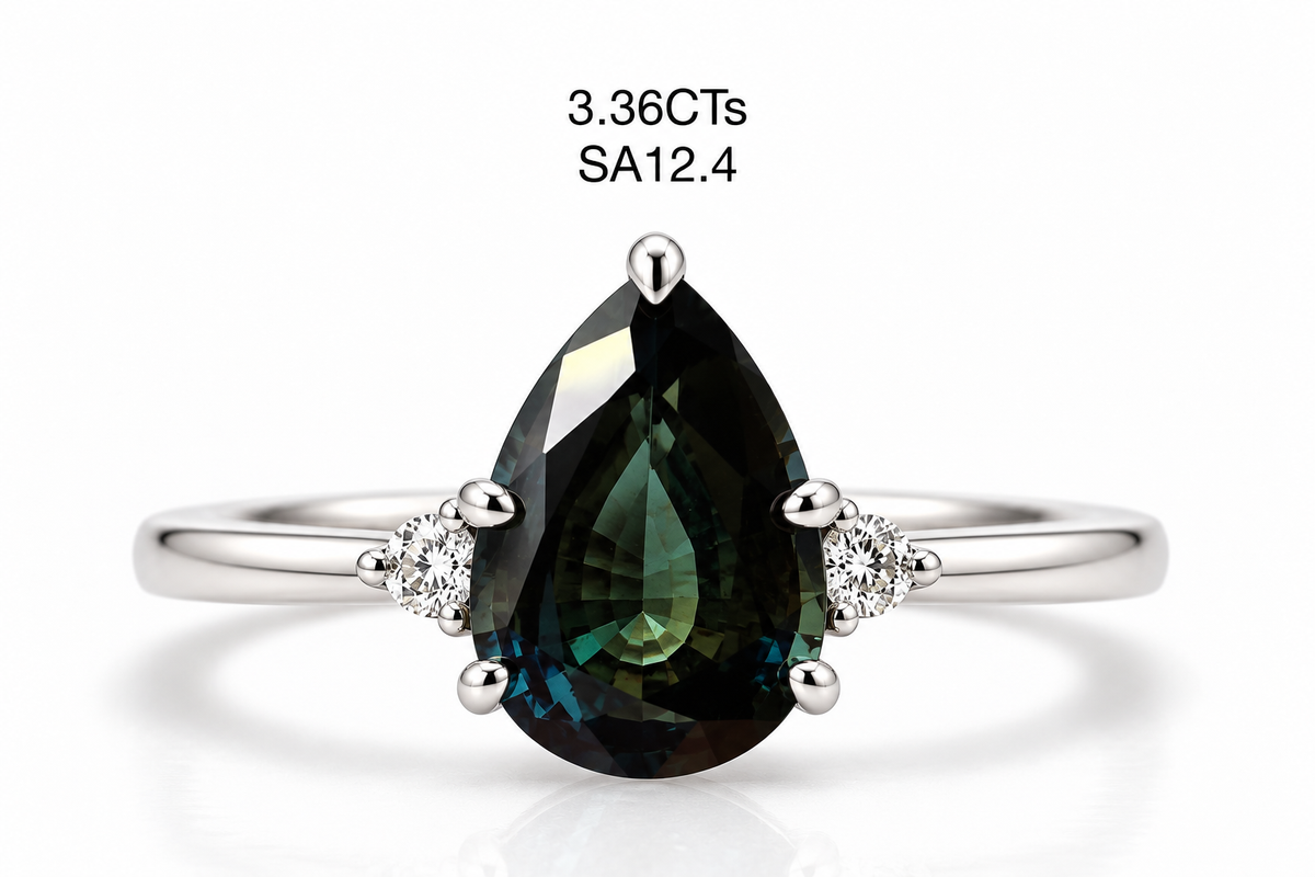 Design Your Own Partii Sapphire Ring - 3.36CTs